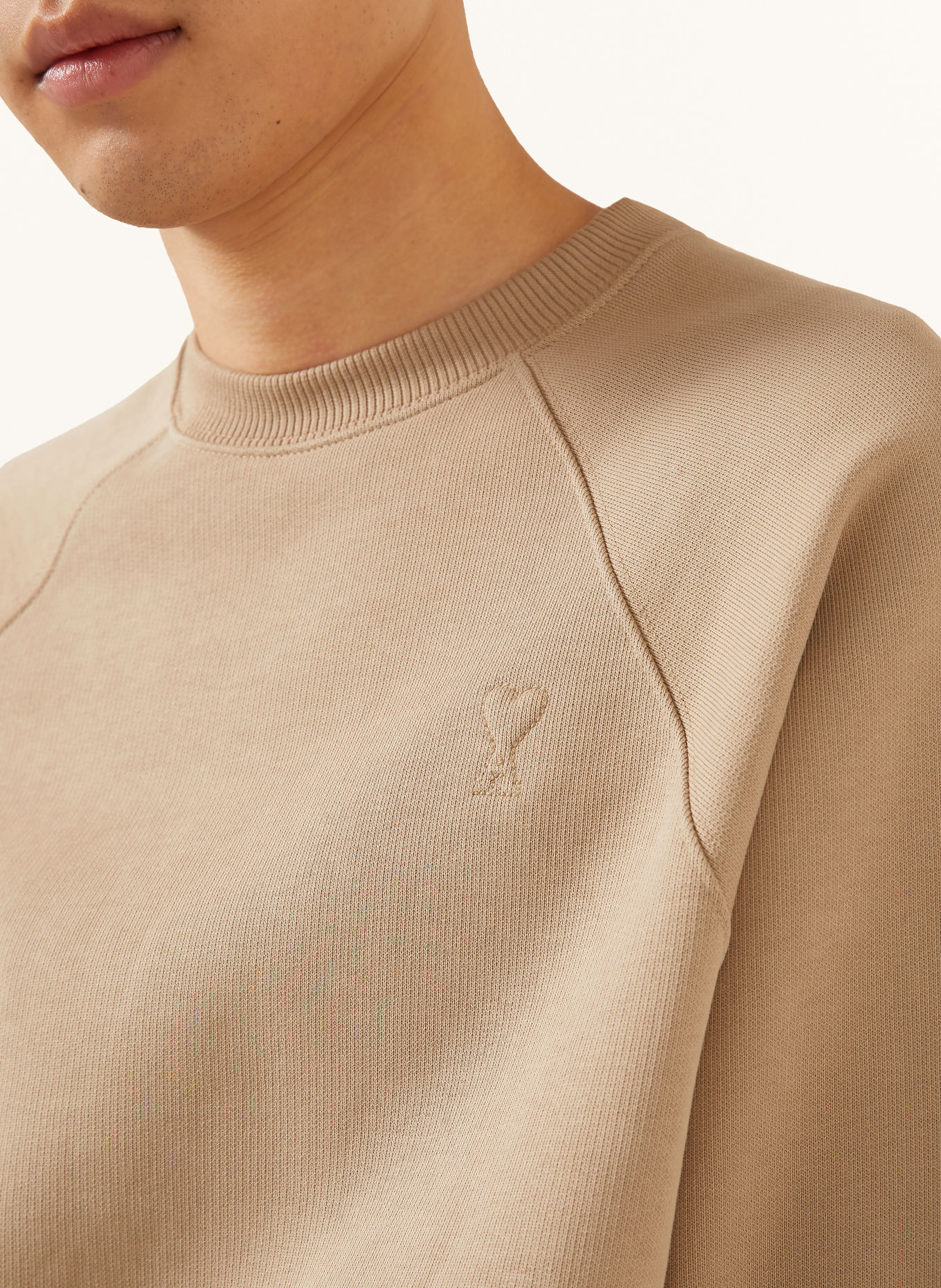 AMI PARIS Sweatshirt: CAMEL