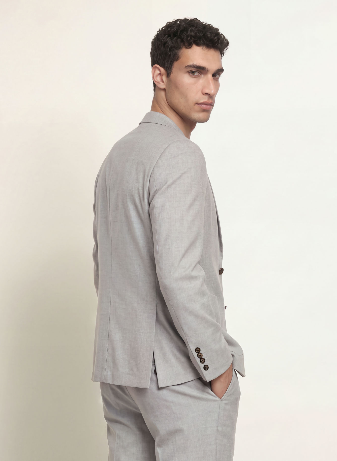 JOOP! HOVEREST Slim Fit Suit Jacket: 060 Open Grey 060
