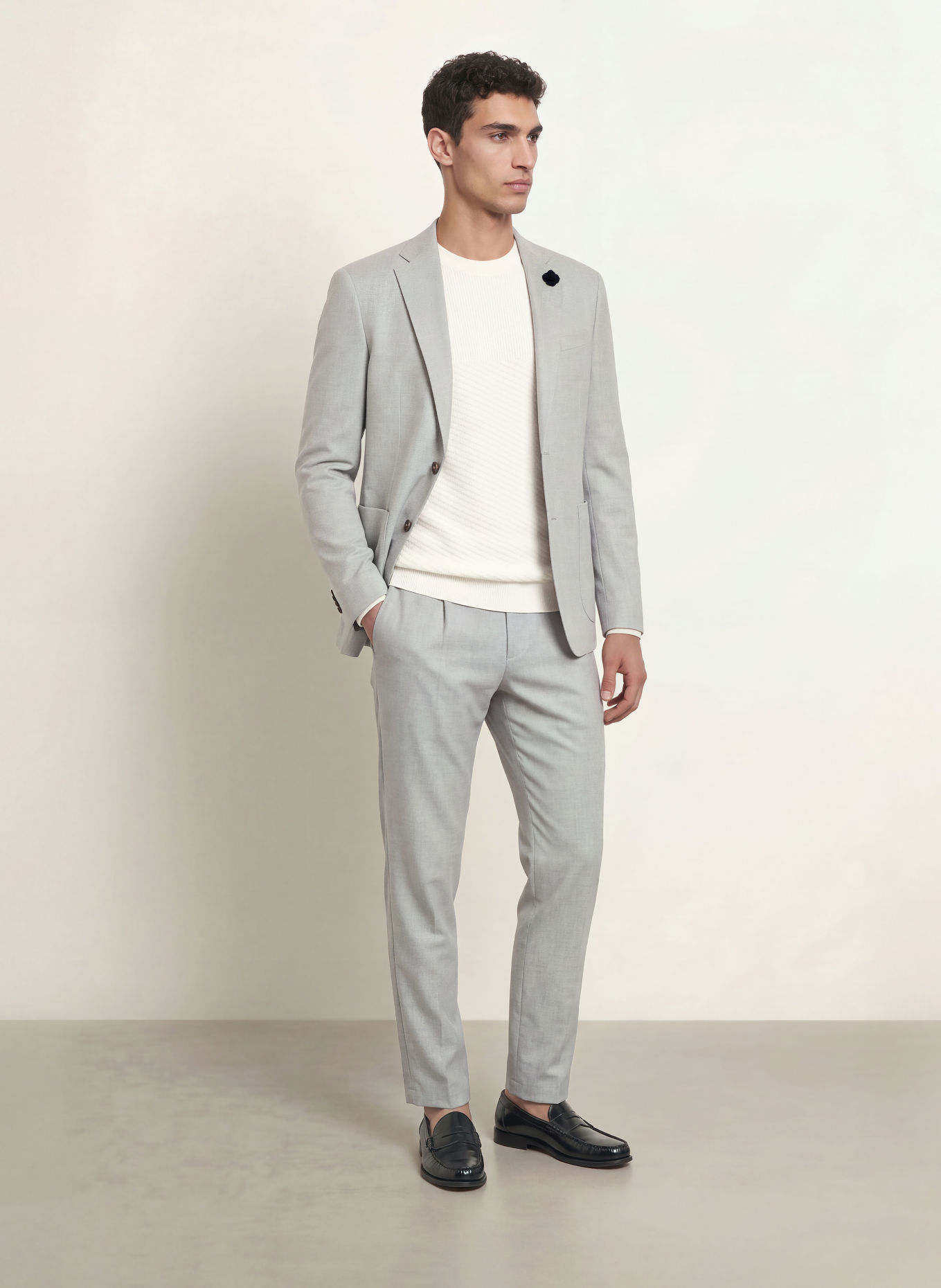 JOOP! LESTER Regular Fit Suit Trousers: 060 Open Grey 060