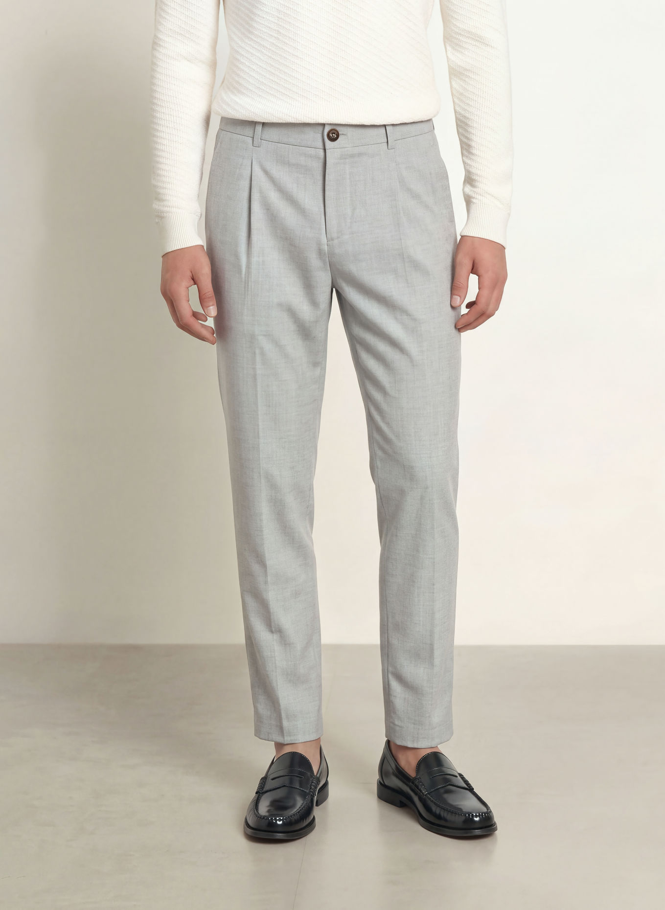 JOOP! LESTER Regular Fit Suit Trousers: 060 Open Grey 060