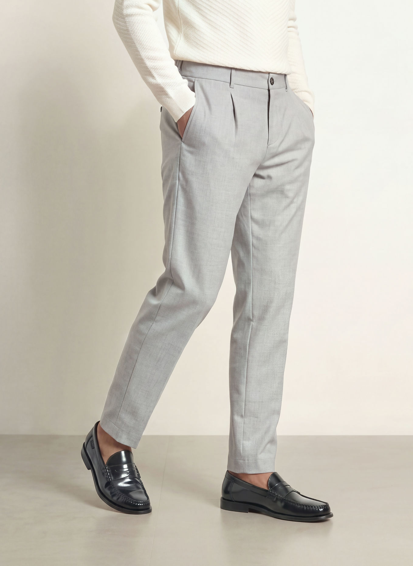 JOOP! LESTER Regular Fit Suit Trousers: 060 Open Grey 060
