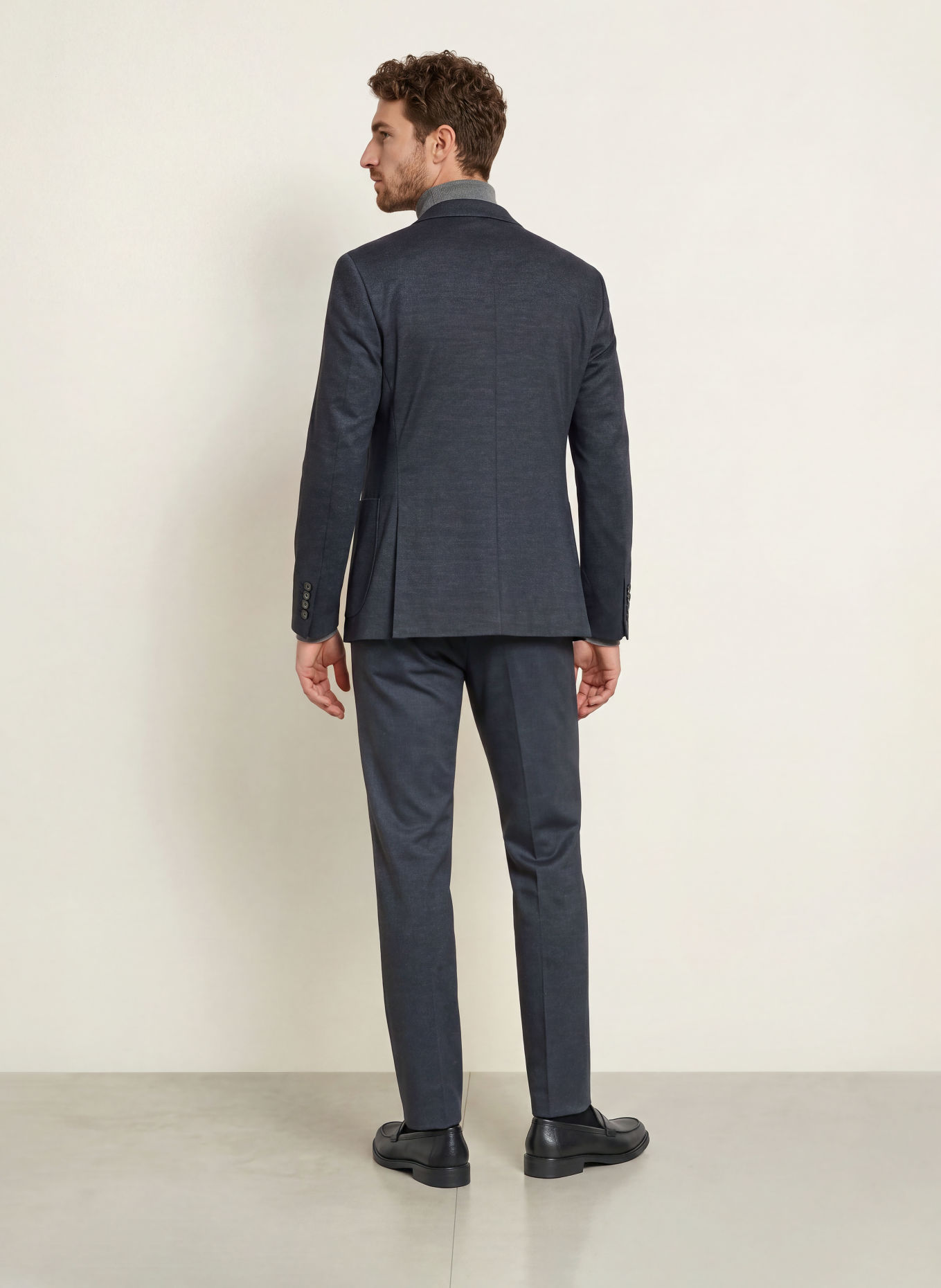 JOOP! Anzughose RIVER Regular Fit: 405 Dark Blue 405