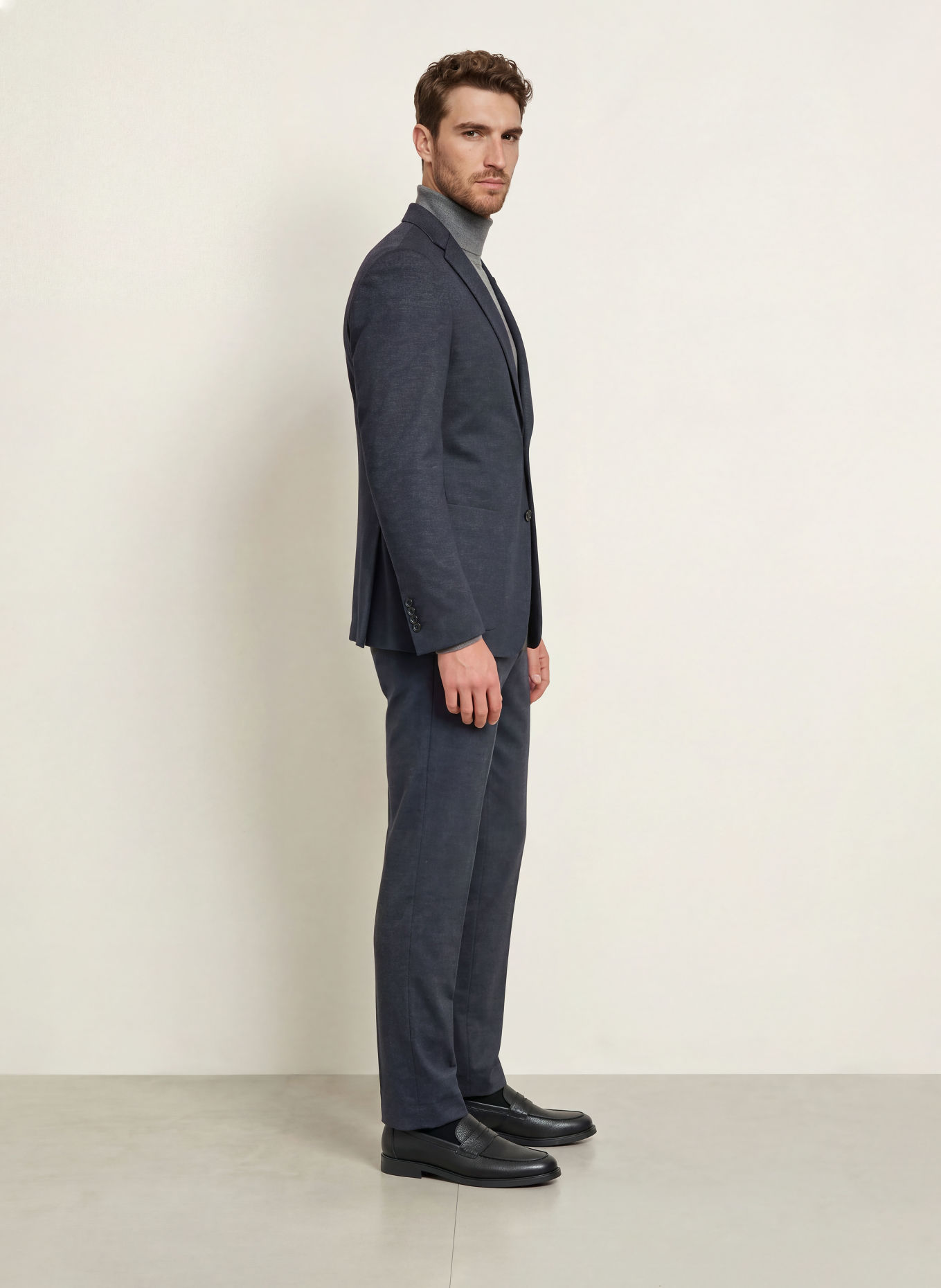JOOP! Anzughose RIVER Regular Fit: 405 Dark Blue 405