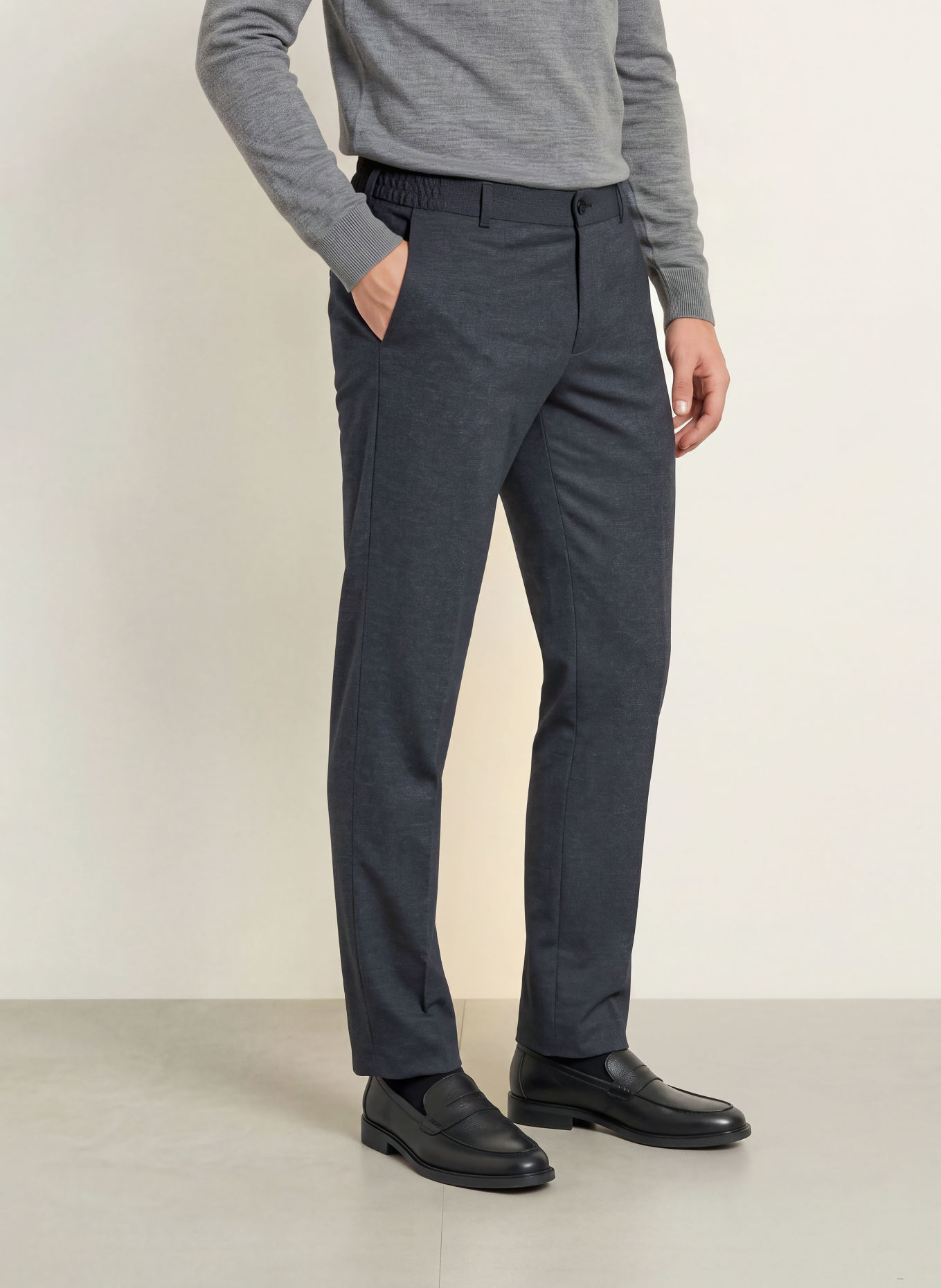 JOOP! Anzughose RIVER Regular Fit: 405 Dark Blue 405