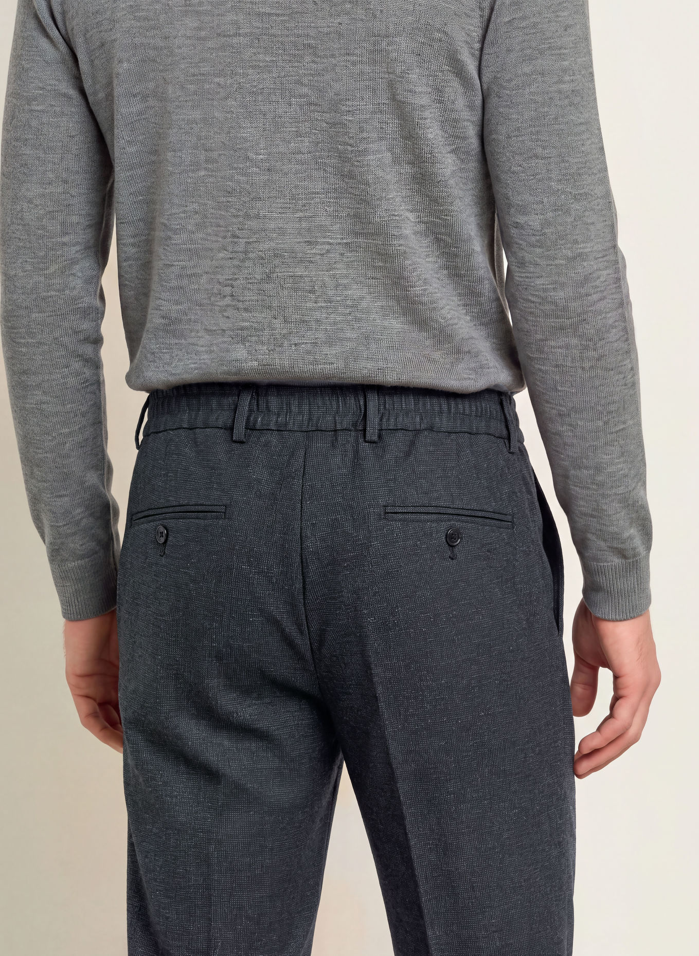 JOOP! Anzughose RIVER Regular Fit: 405 Dark Blue 405