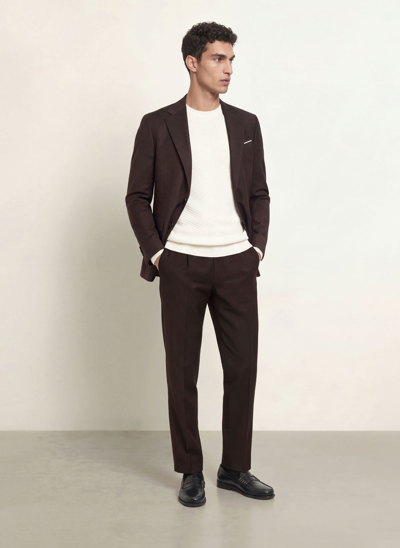 JOOP! RENNET Regular Fit Suit Trousers: 601 Dark Red 601