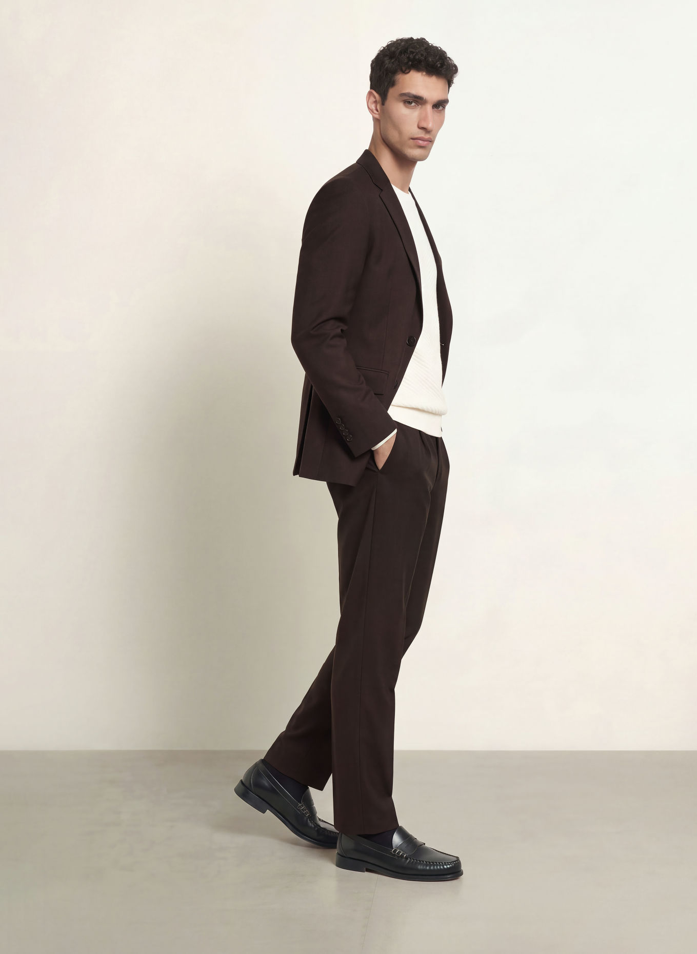 JOOP! RENNET Regular Fit Suit Trousers: 601 Dark Red 601