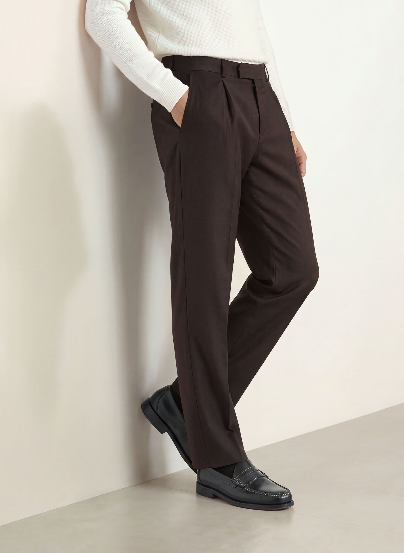 JOOP! RENNET Regular Fit Suit Trousers: 601 Dark Red 601