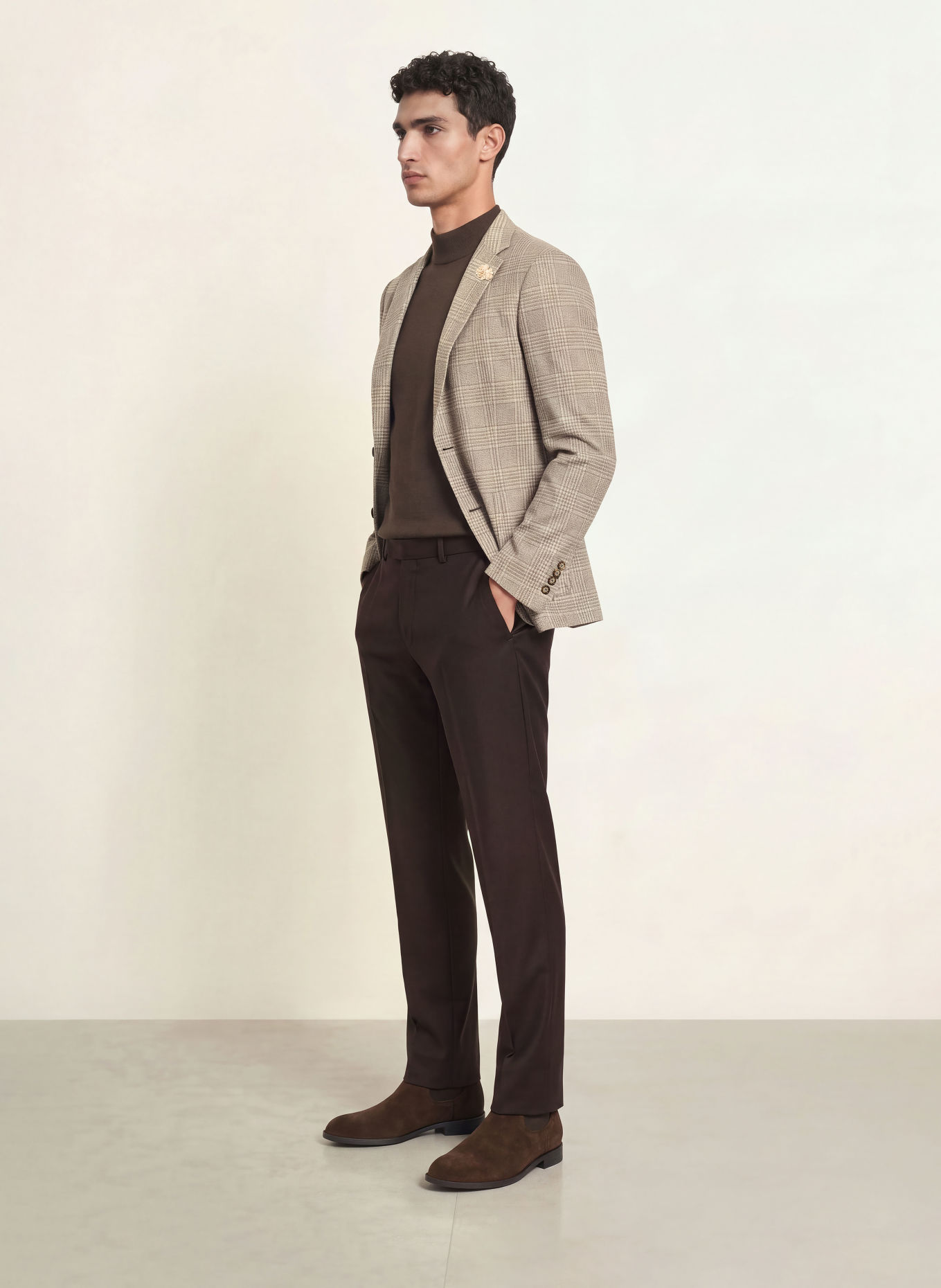JOOP! HOVEREST Extra Slim Fit Blazer: LIGHT GRAY