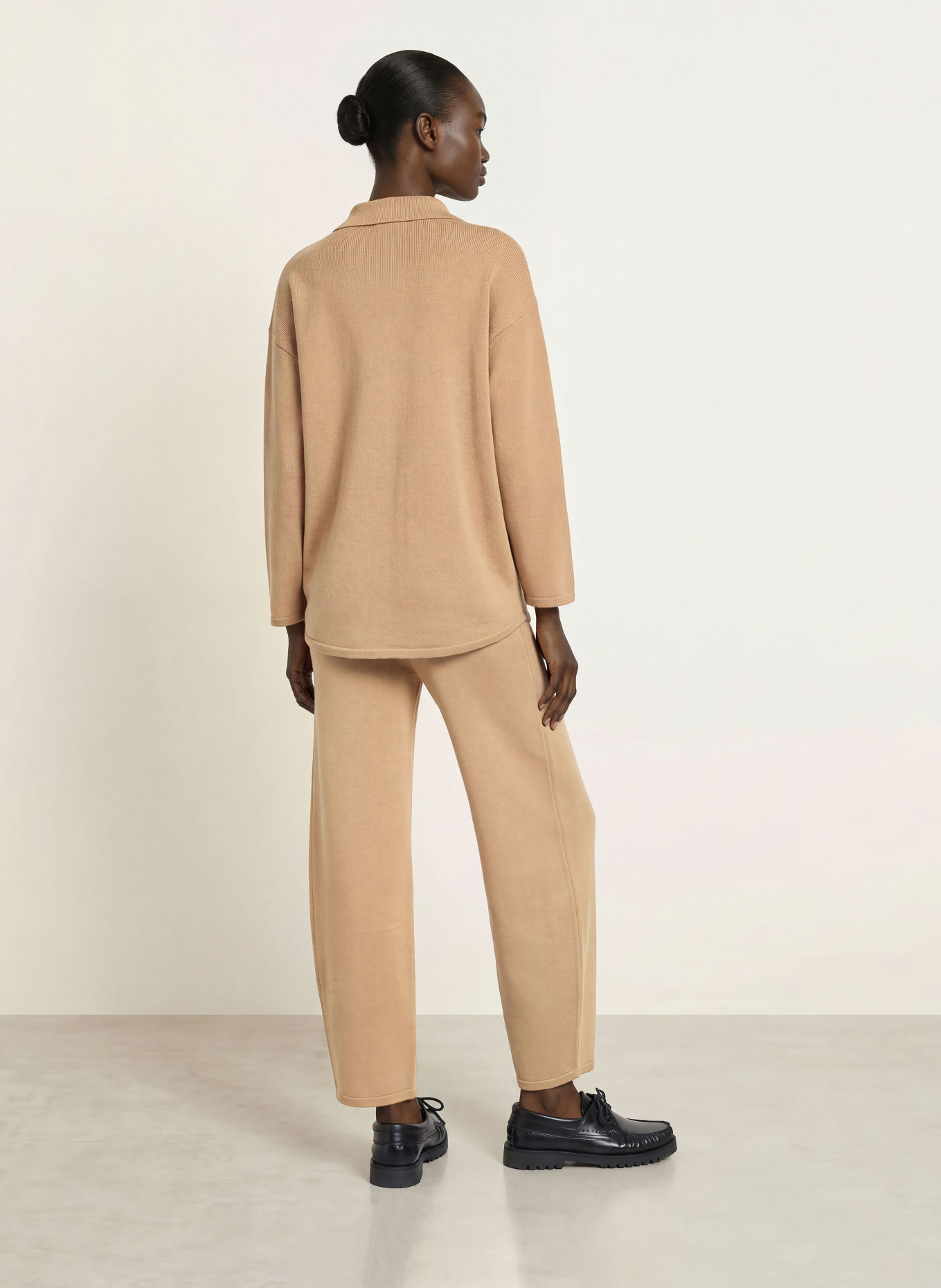 MM by Max Mara 7/8-Strickhose OBOLI: CAMEL