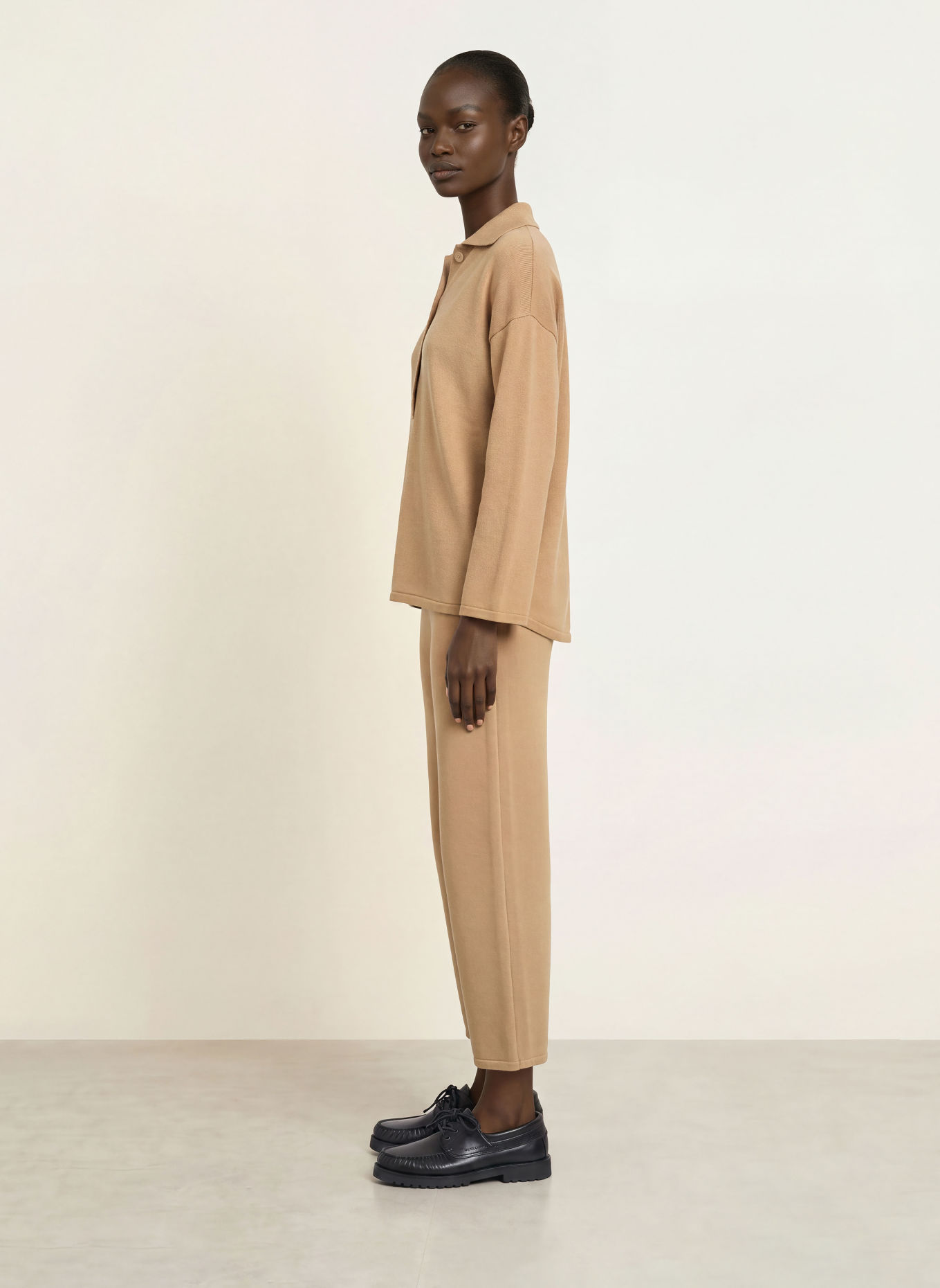 MM by Max Mara 7/8-Strickhose OBOLI: CAMEL