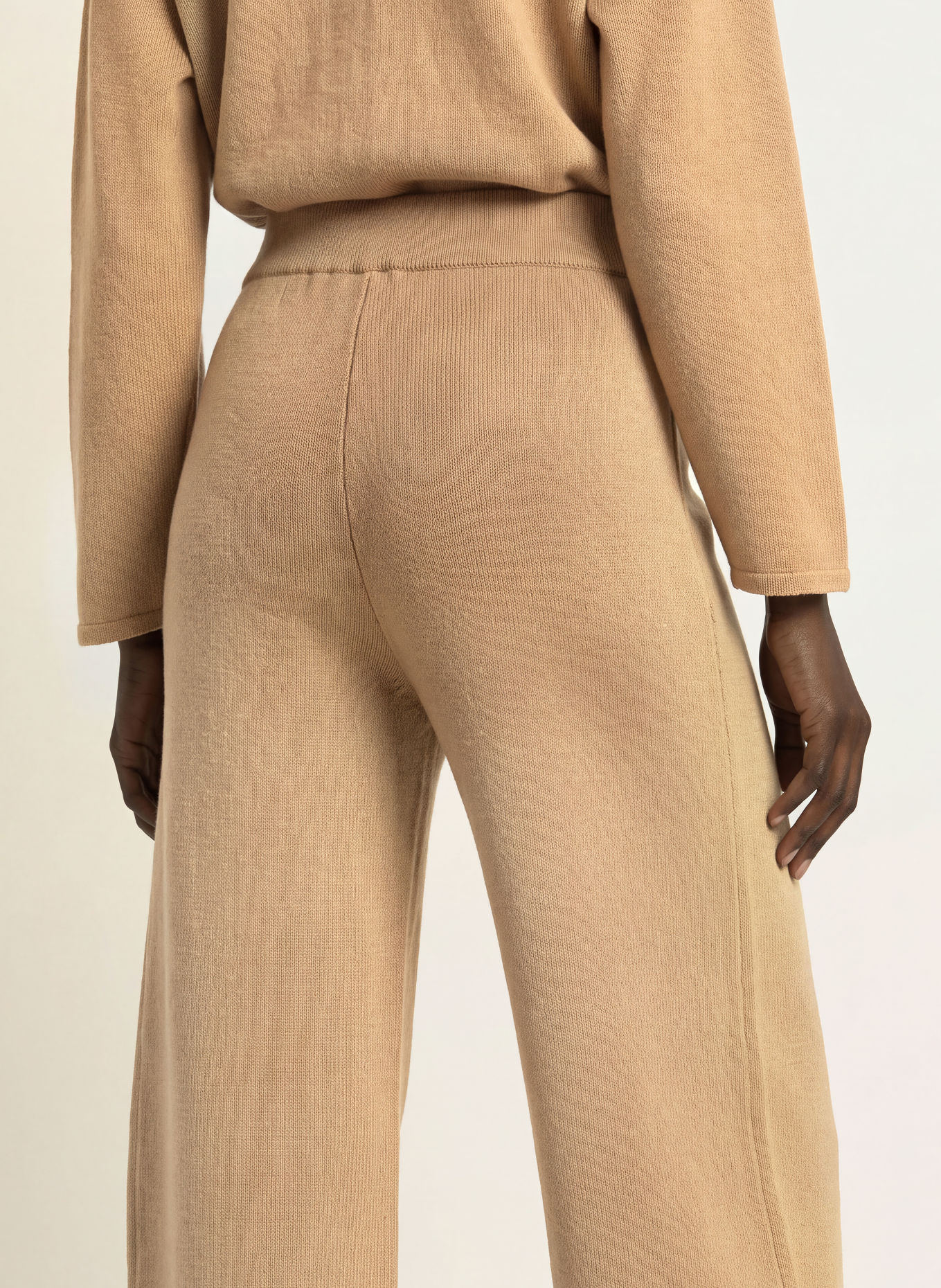 MM by Max Mara 7/8-Strickhose OBOLI: CAMEL