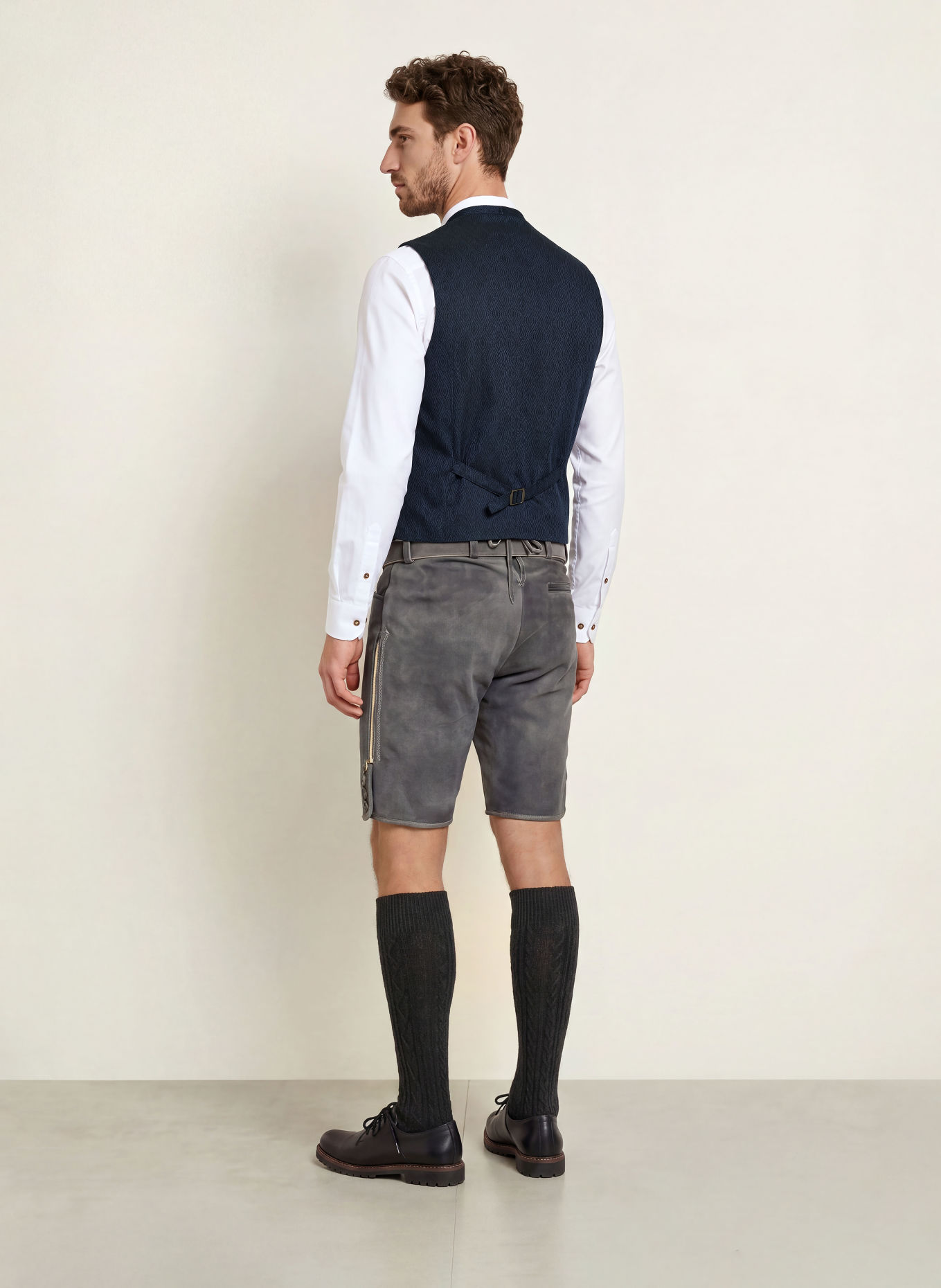 Hammerschmid FRITZ Traditional vest: DARK BLUE