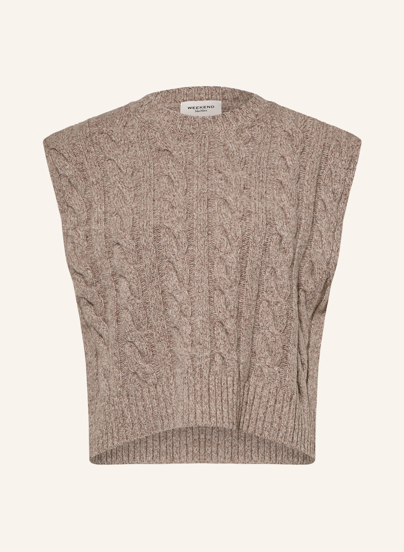 WEEKEND Max Mara Sweater vest CLOWN: BROWN