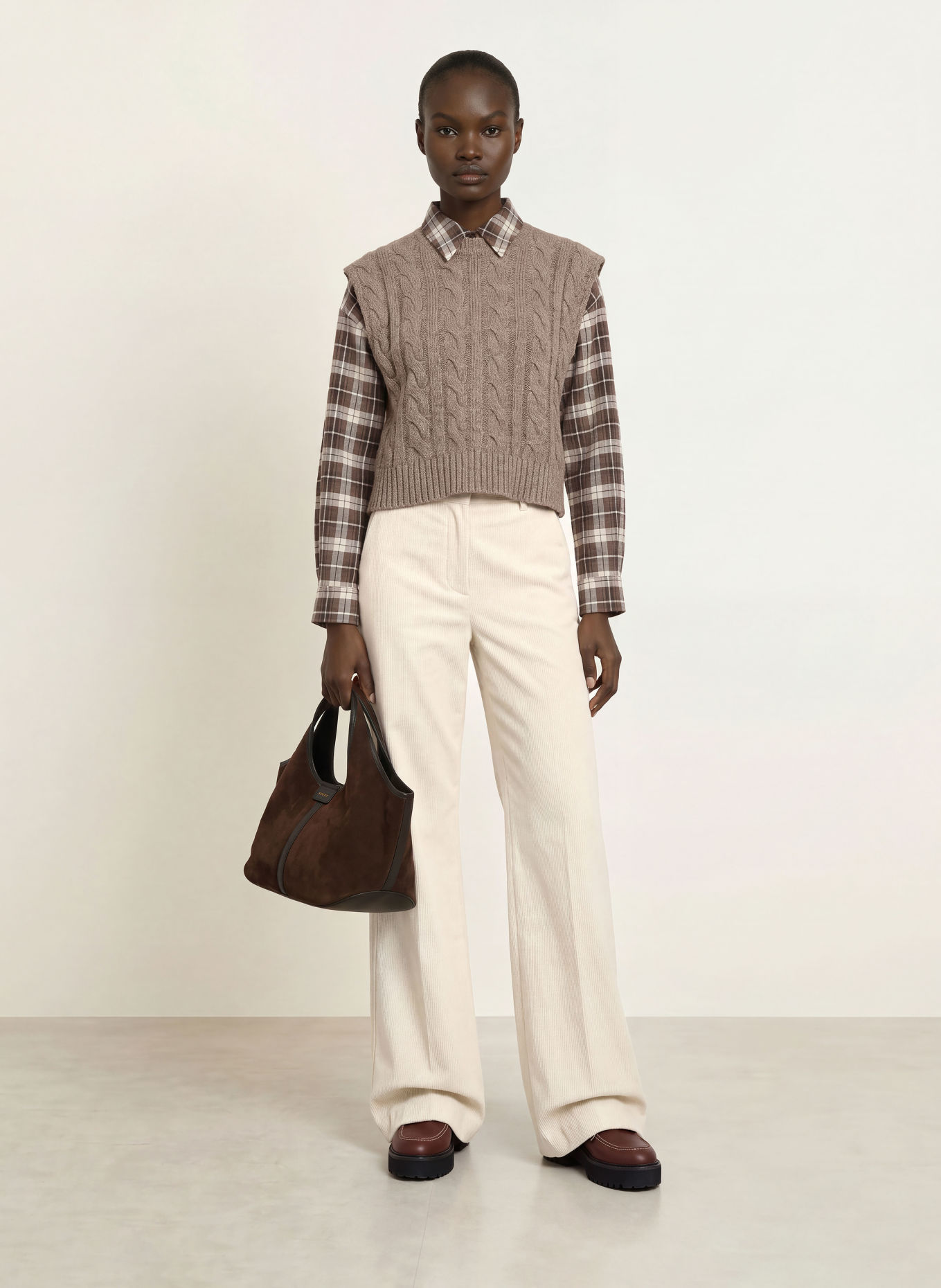 WEEKEND Max Mara Sweater vest CLOWN: BROWN