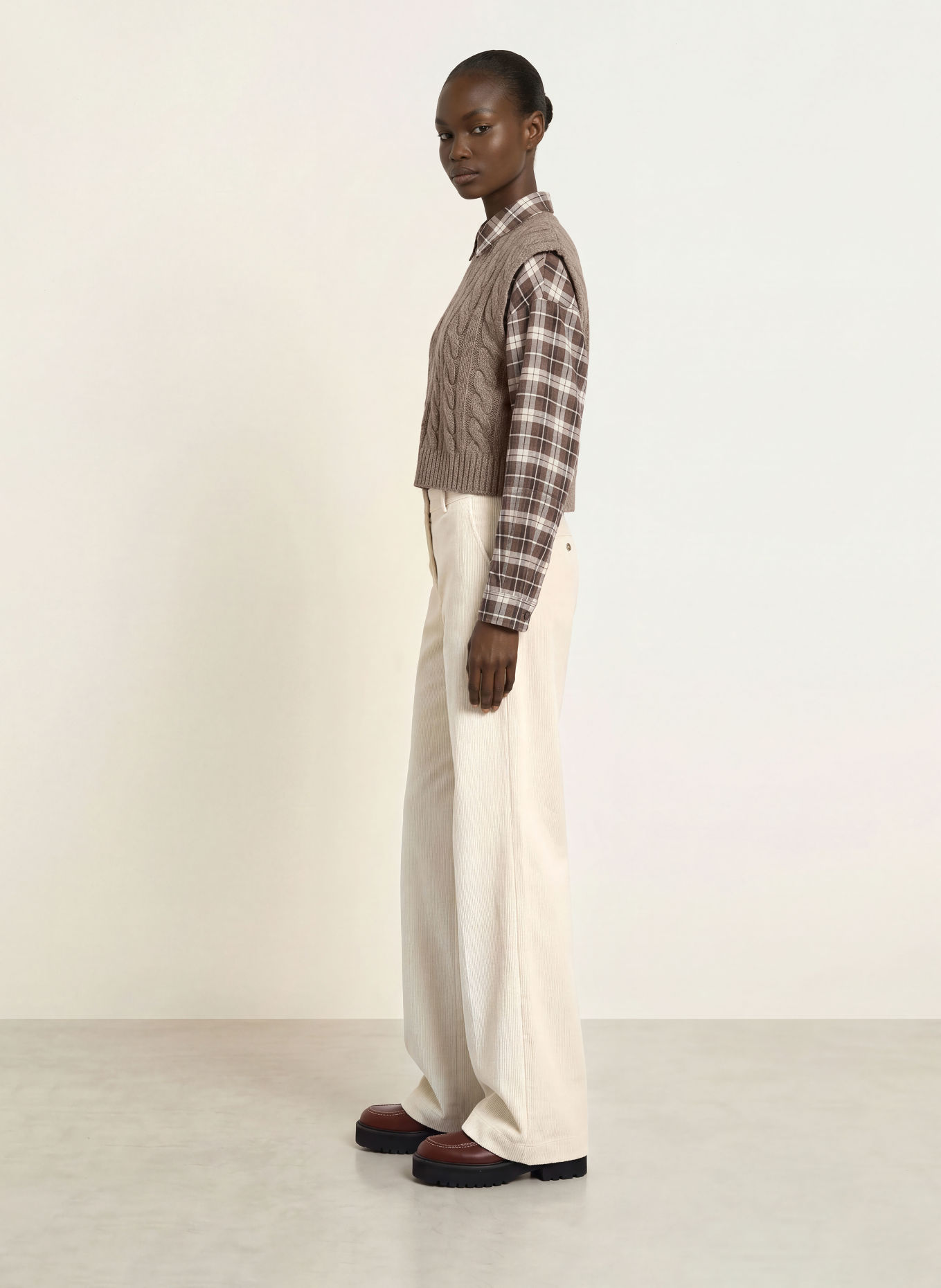WEEKEND Max Mara Sweater vest CLOWN: BROWN