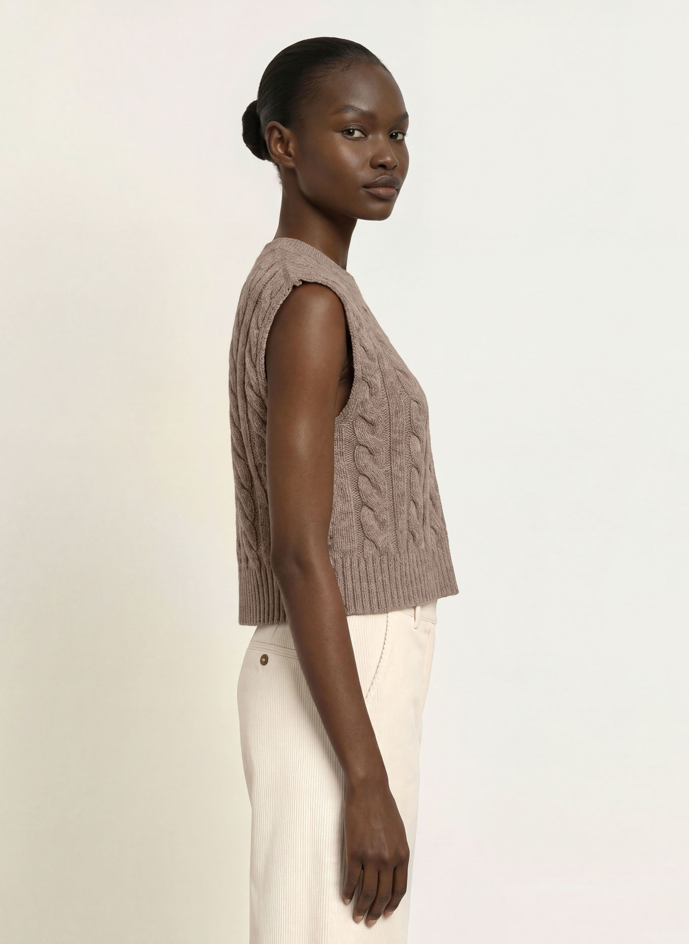 WEEKEND Max Mara Sweater vest CLOWN: BROWN