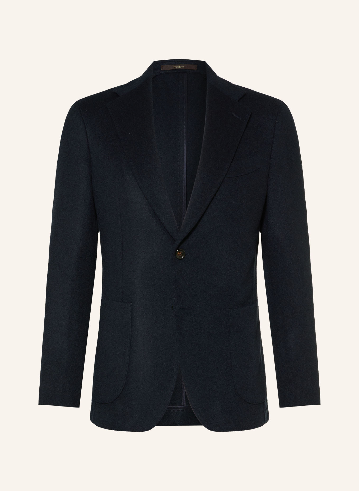 windsor. Combi-jasje GIORNO Extra Slim Fit met kasjmier: 401 Dark Blue 401