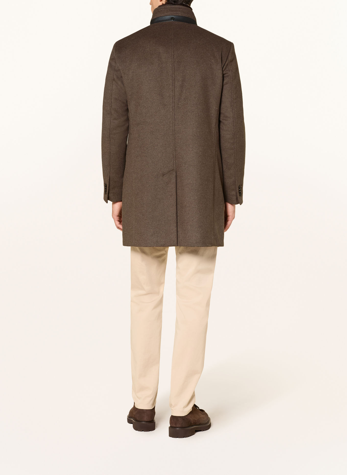 windsor. RIVANO Coat: BROWN