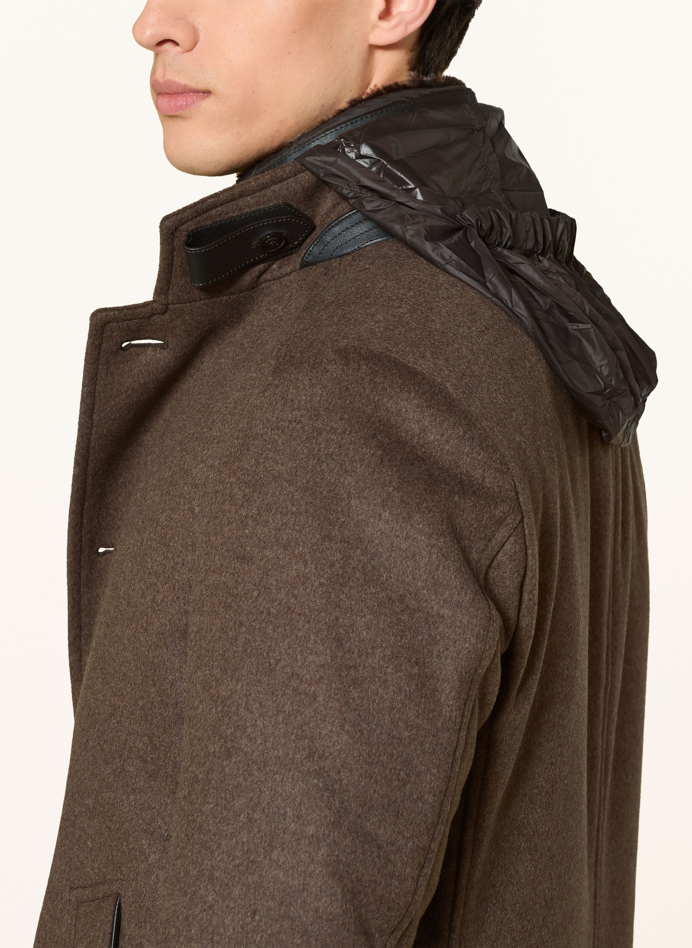 windsor. RIVANO Coat: BROWN