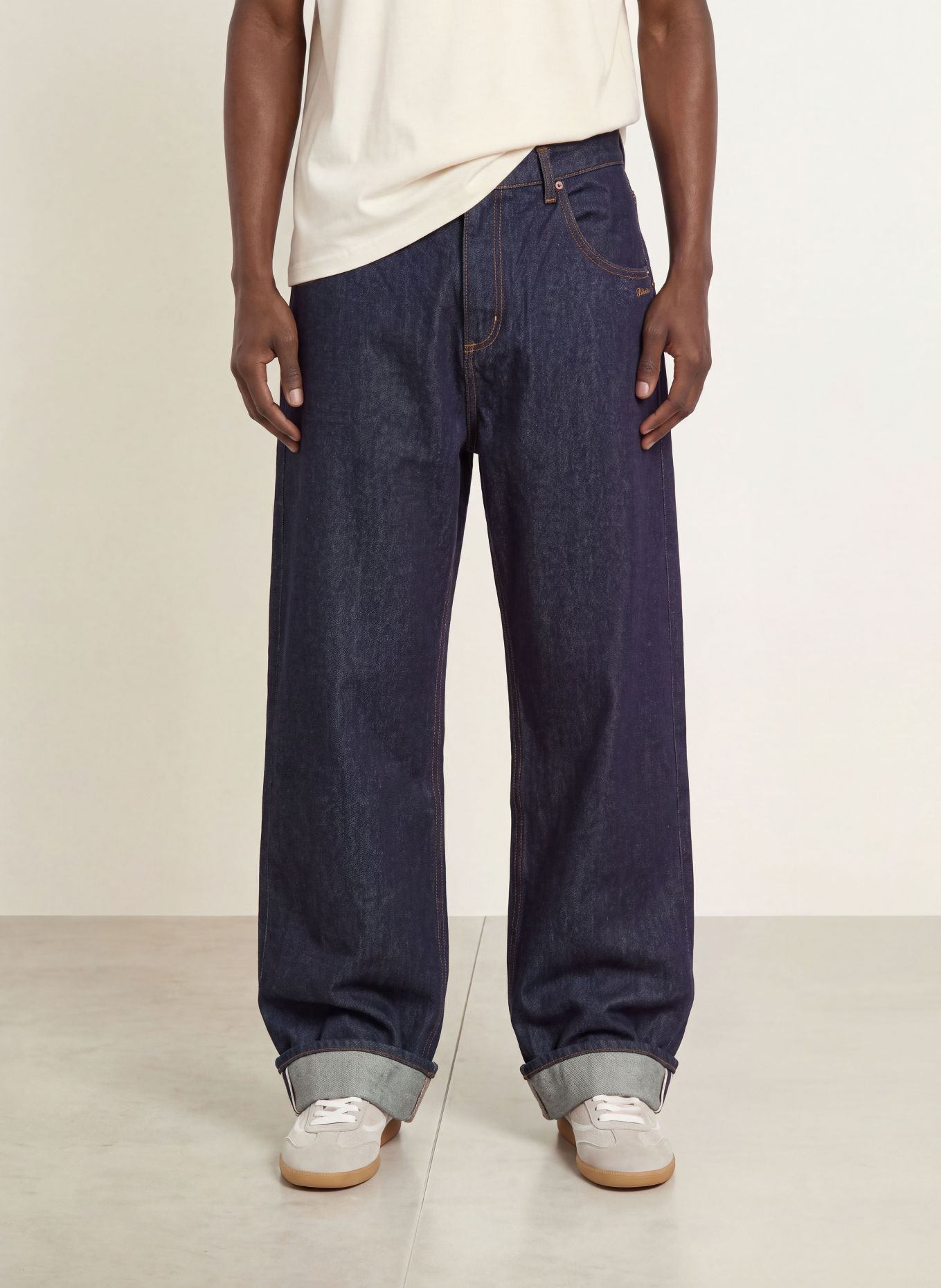 BLKVIS SELVEDGE Regular Fit Jeans: 9301 Dark Blue