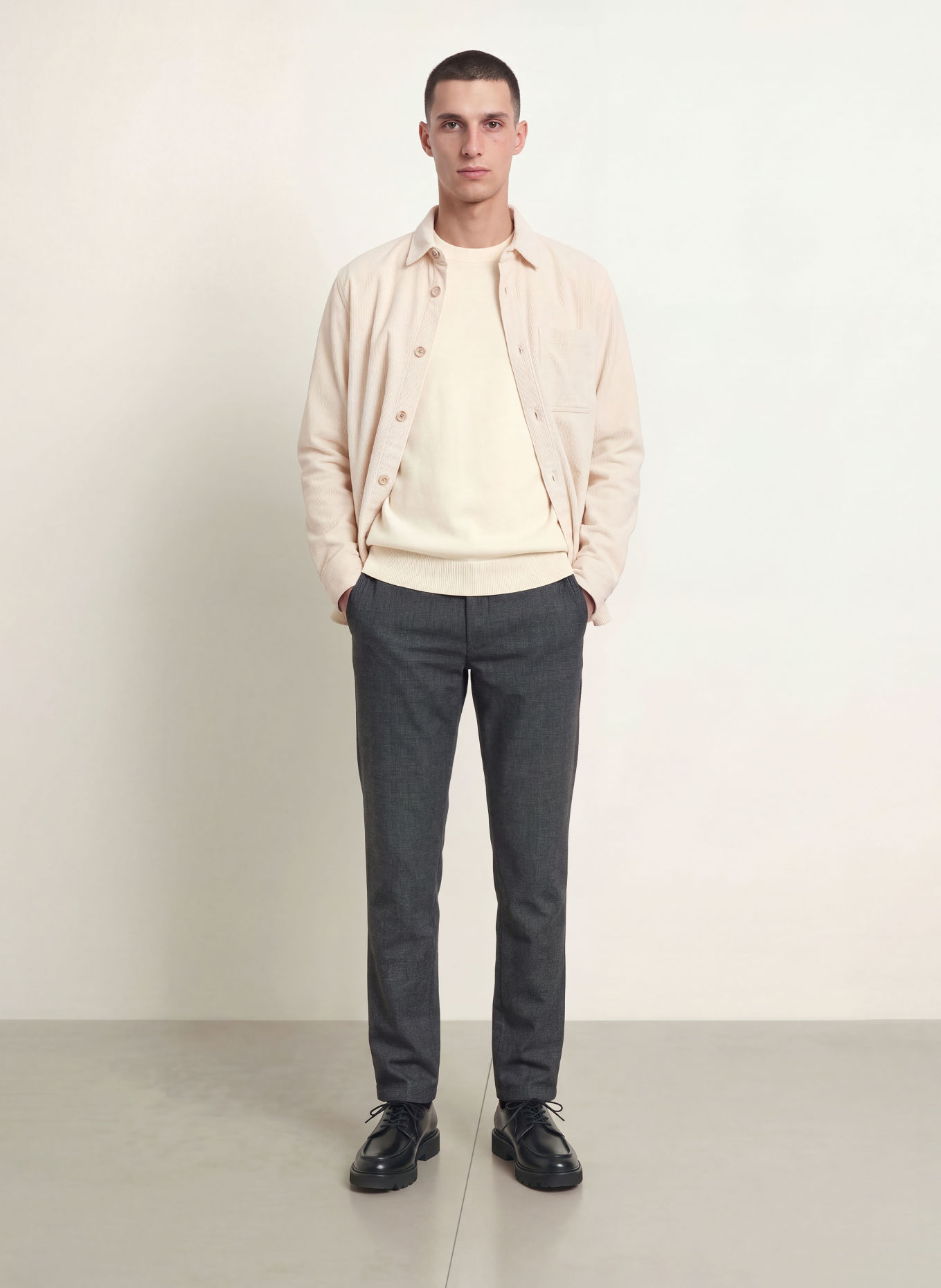 JOOP! JEANS MATTHEW Modern Fit Chinos: GRAY / DARK GRAY