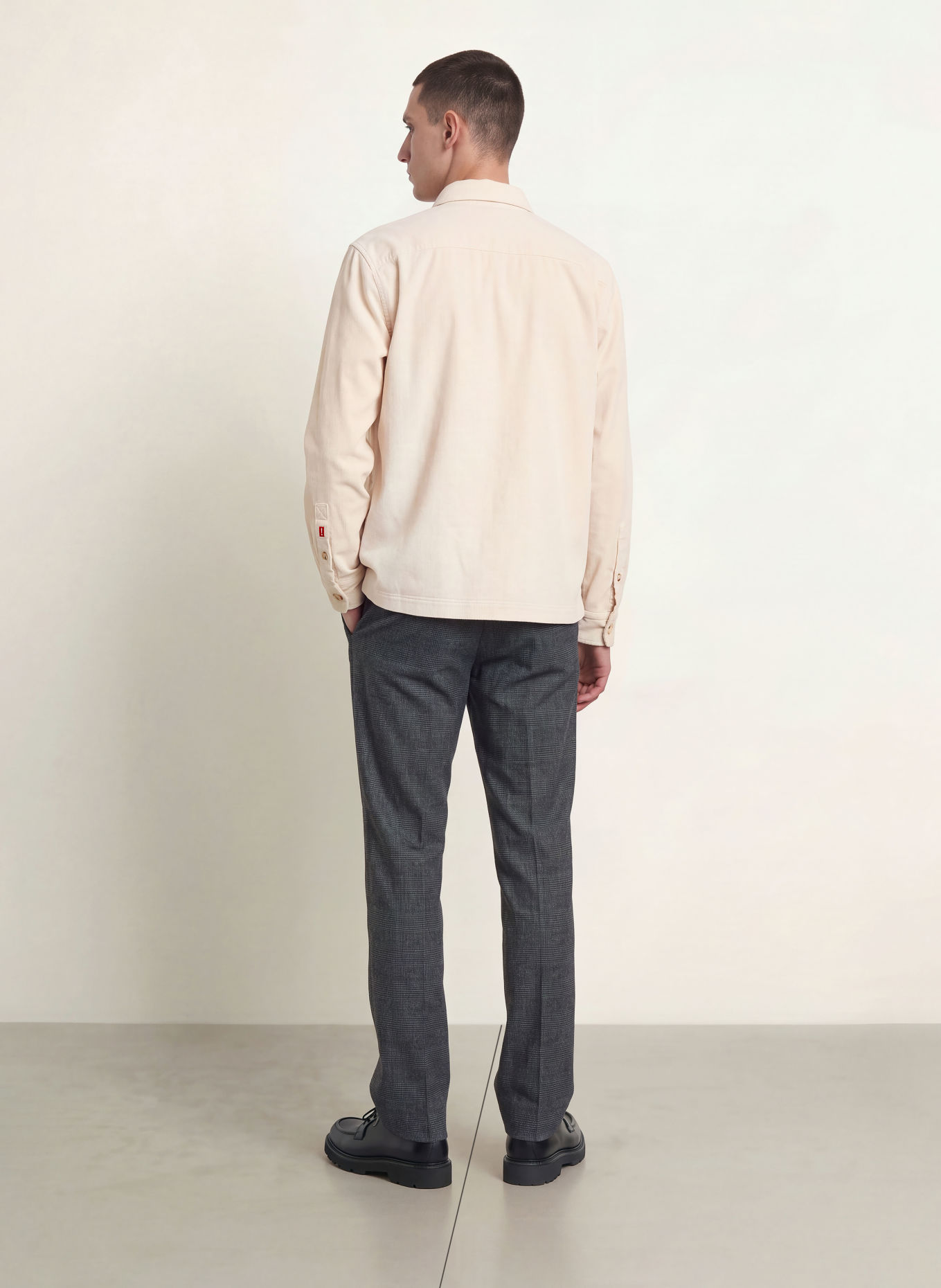 JOOP! JEANS MATTHEW Modern Fit Chinos: GRAY / DARK GRAY