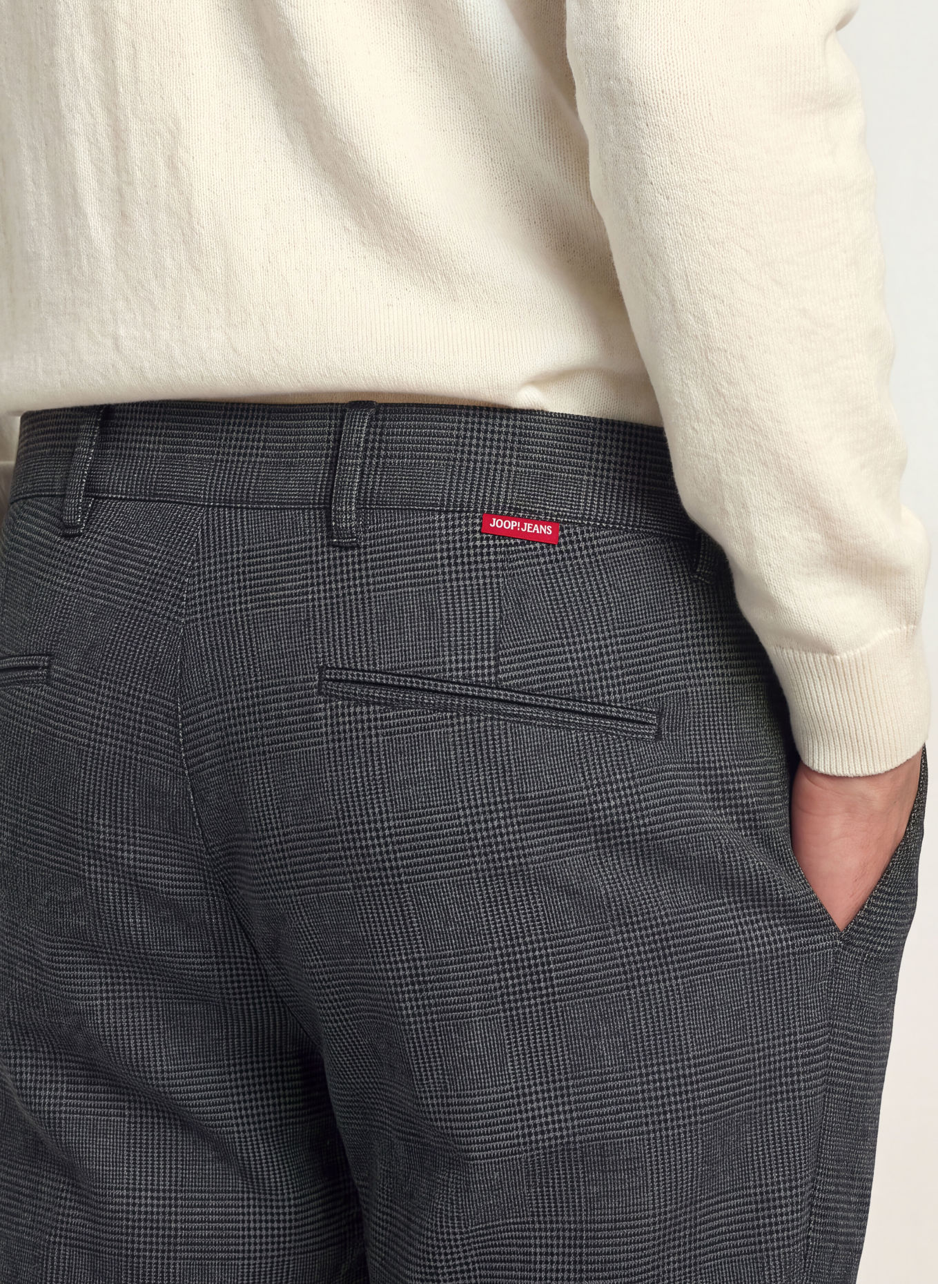 JOOP! JEANS MATTHEW Modern Fit Chinos: GRAY / DARK GRAY