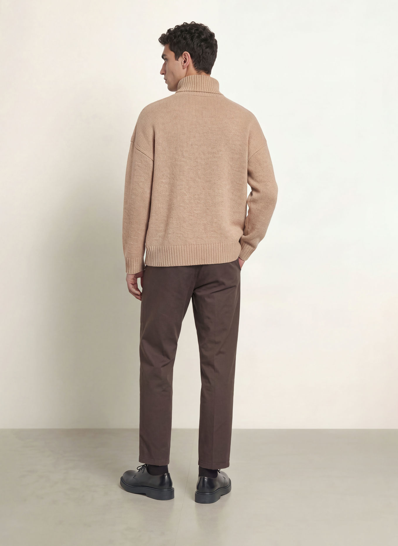 JOOP! JEANS LEAD Loose-Fit Chinos: DARK BROWN