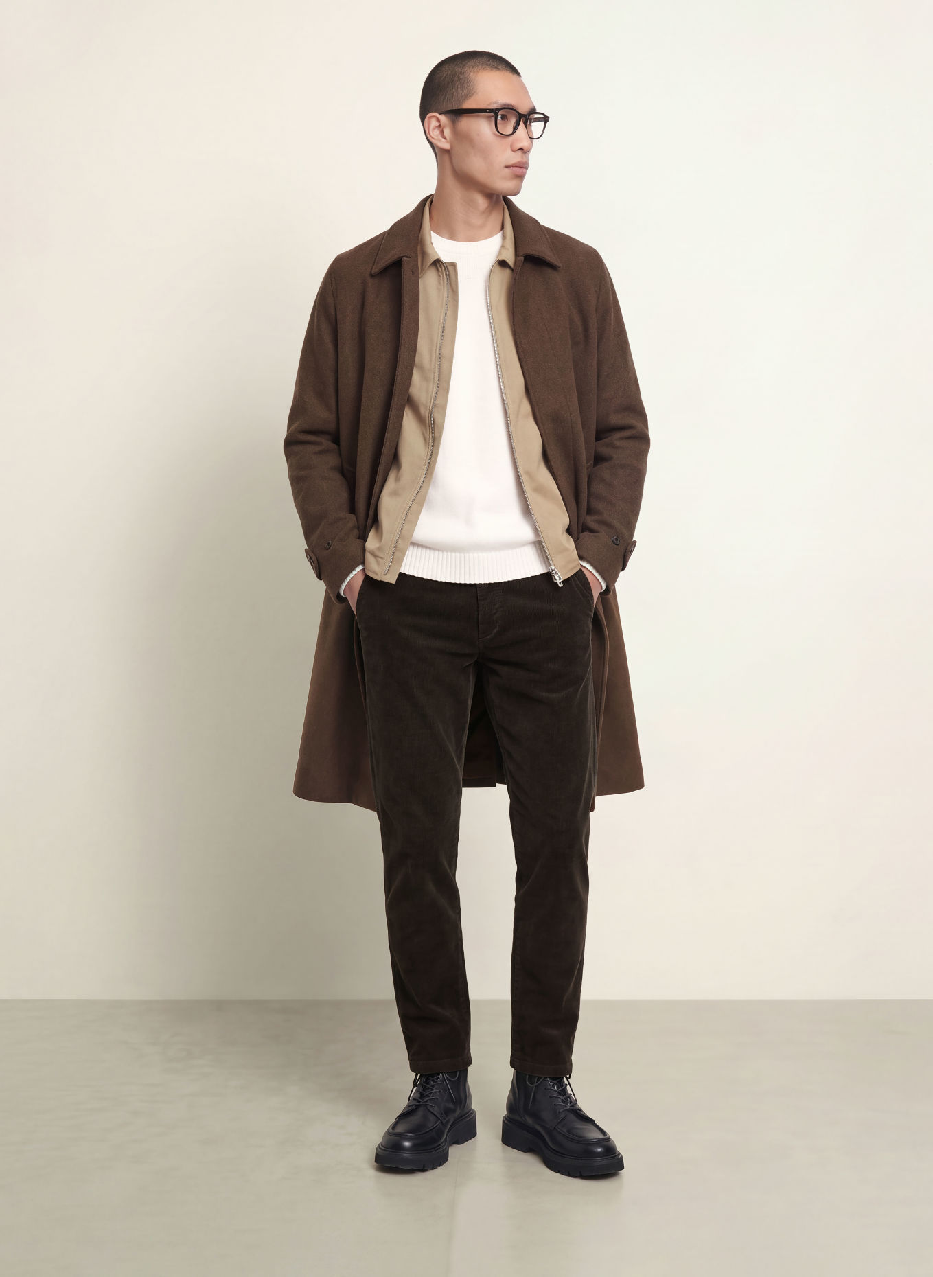 JOOP! JEANS Cordchino MATTHEW Modern Fit: DUNKELBRAUN