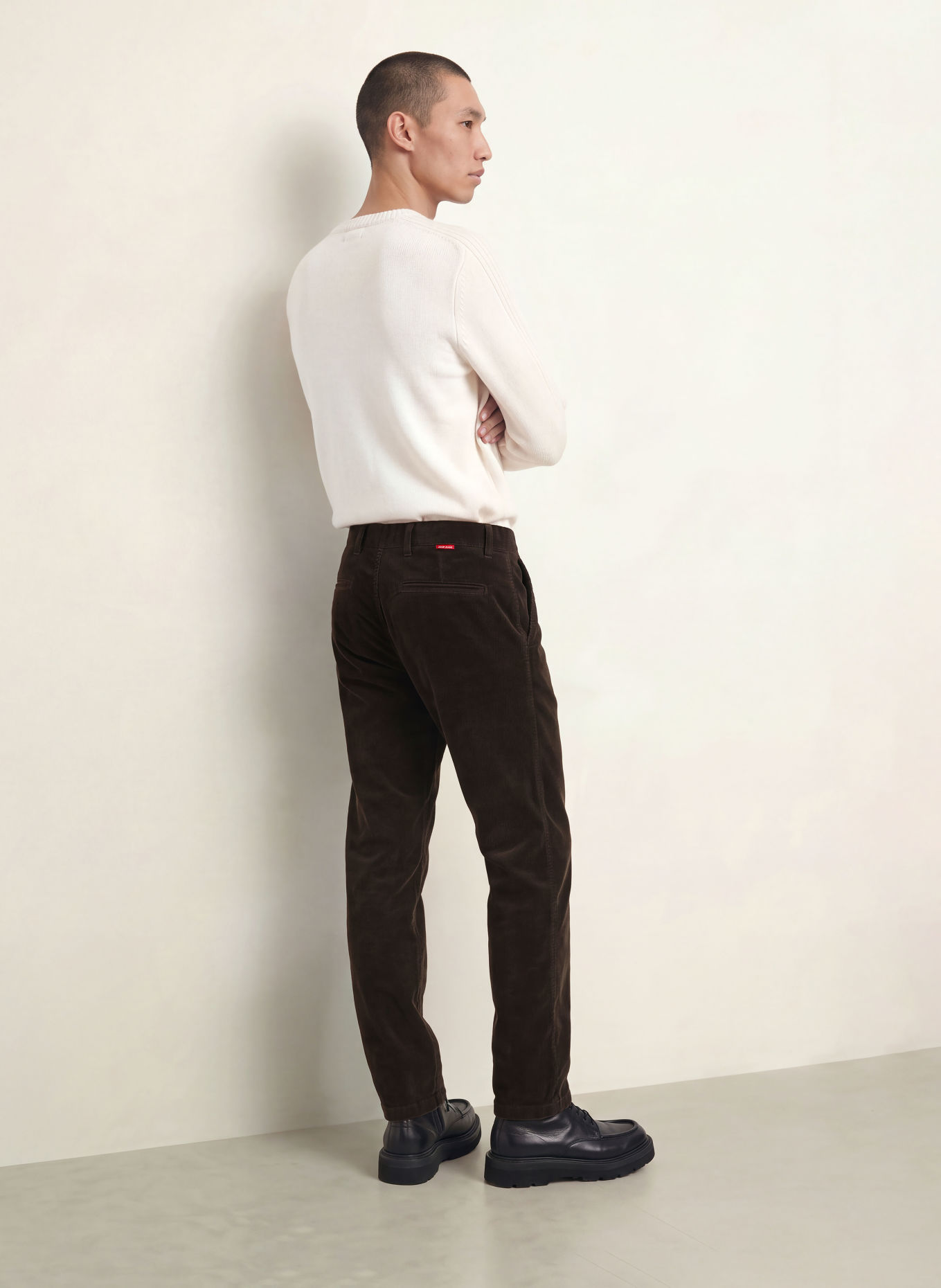 JOOP! JEANS Cordchino MATTHEW Modern Fit: DUNKELBRAUN