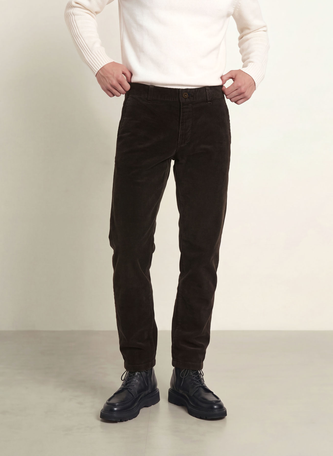 JOOP! JEANS Cordchino MATTHEW Modern Fit: DUNKELBRAUN