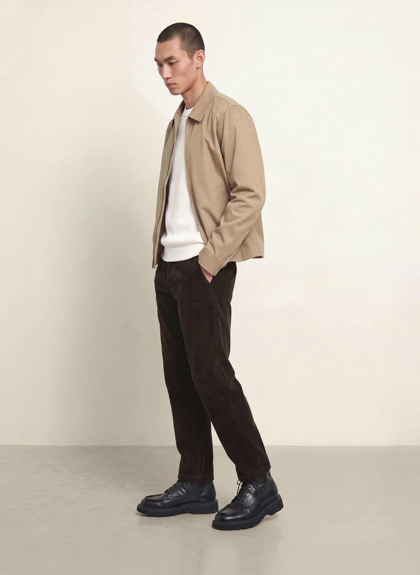 JOOP! JEANS Cordchino MATTHEW Modern Fit: DUNKELBRAUN
