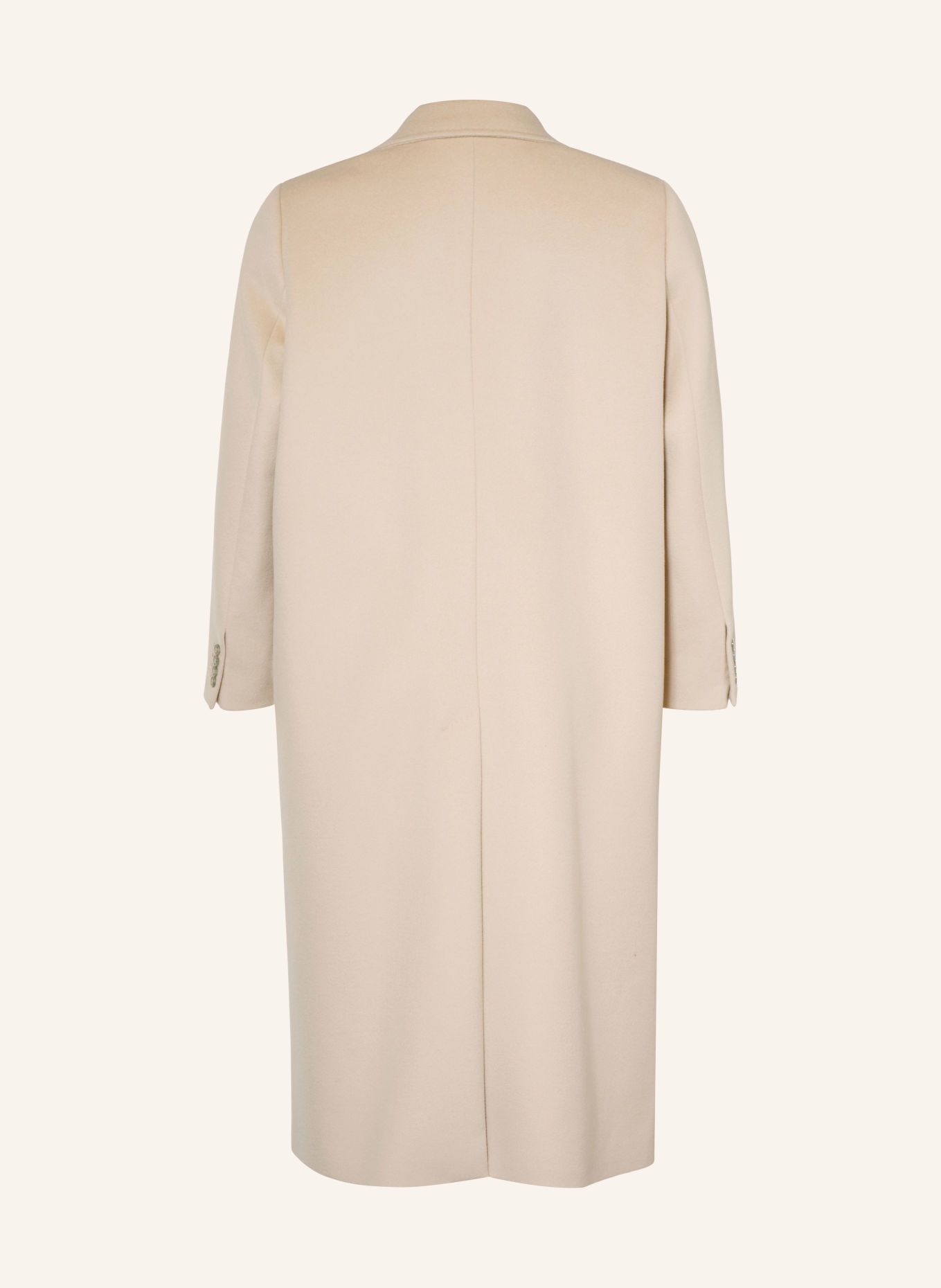 PERSONA MARINA RINALDI ONIRICA Wool coat: LIGHT BROWN