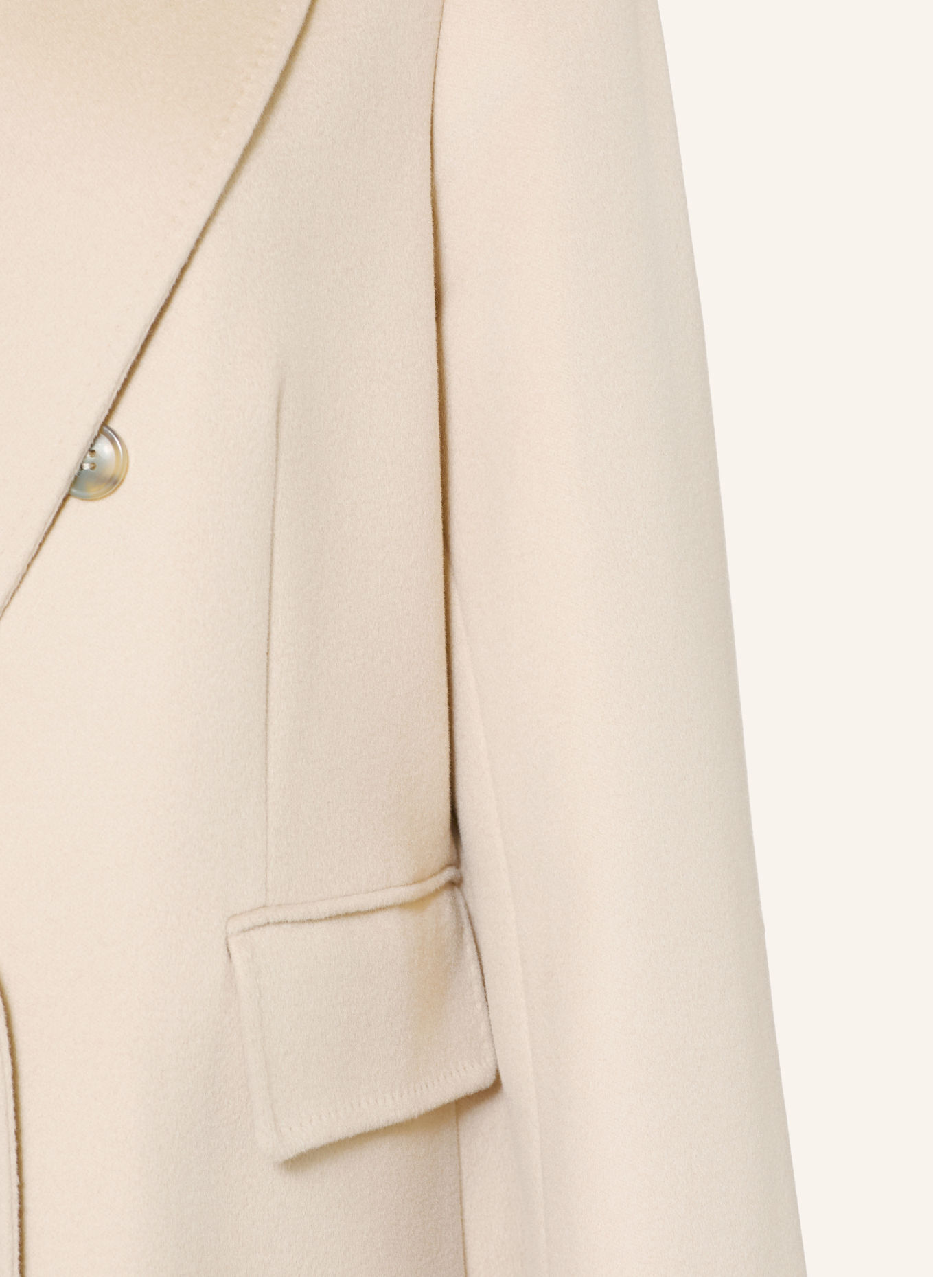 PERSONA MARINA RINALDI ONIRICA Wool coat: LIGHT BROWN