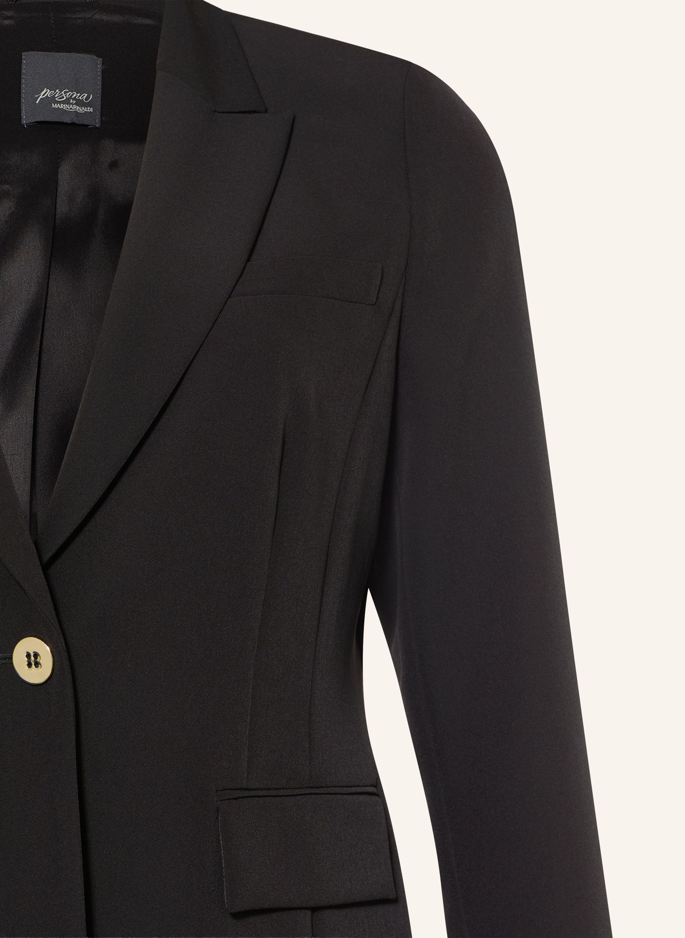 PERSONA MARINA RINALDI Blazer PMRMATERIA: BLACK