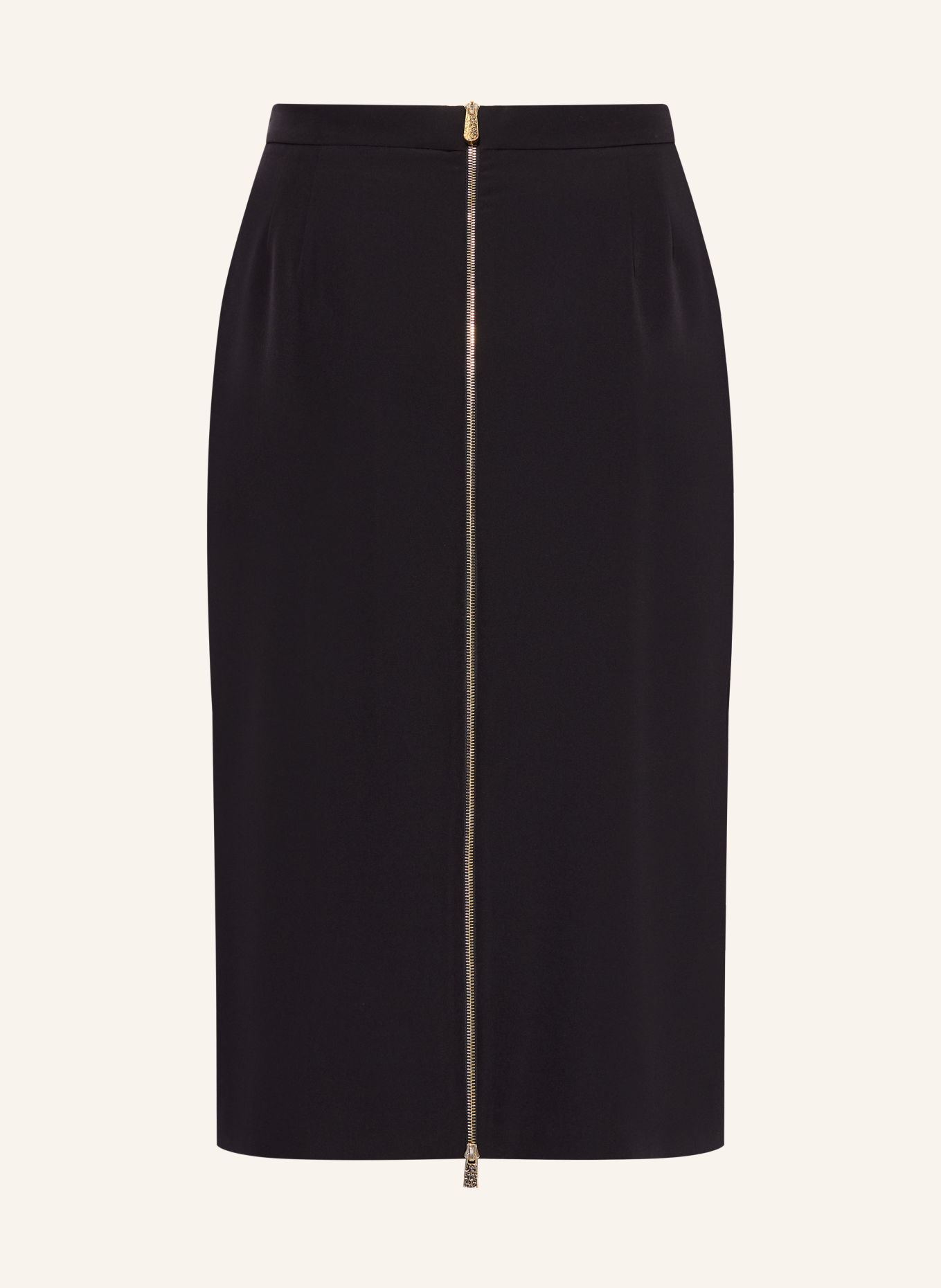 PERSONA MARINA RINALDI Skirt PMRLAPPOLE: BLACK / GOLD