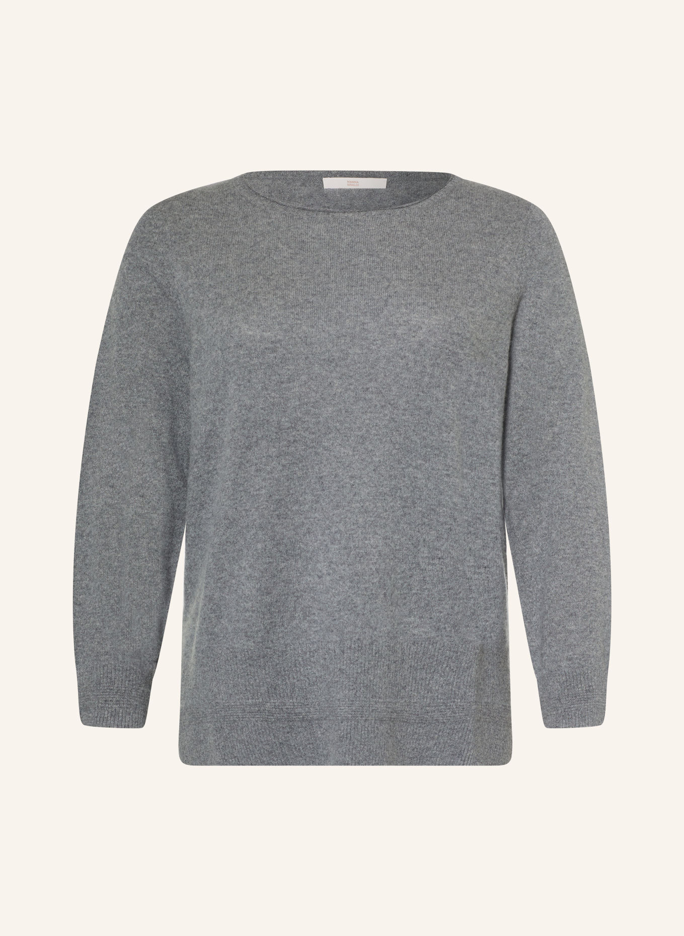 MARINA RINALDI CADMIO Cashmere Sweater: GRAY