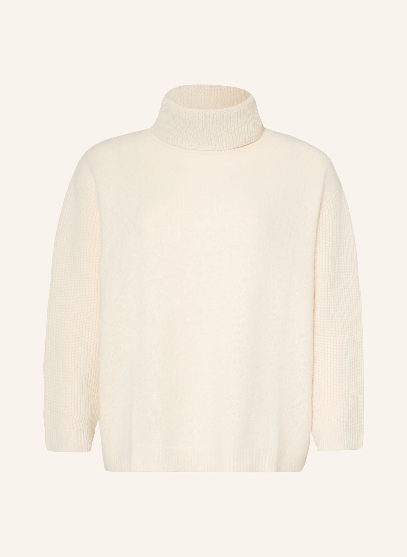MARINA RINALDI MOLI Turtleneck sweater: ECRU