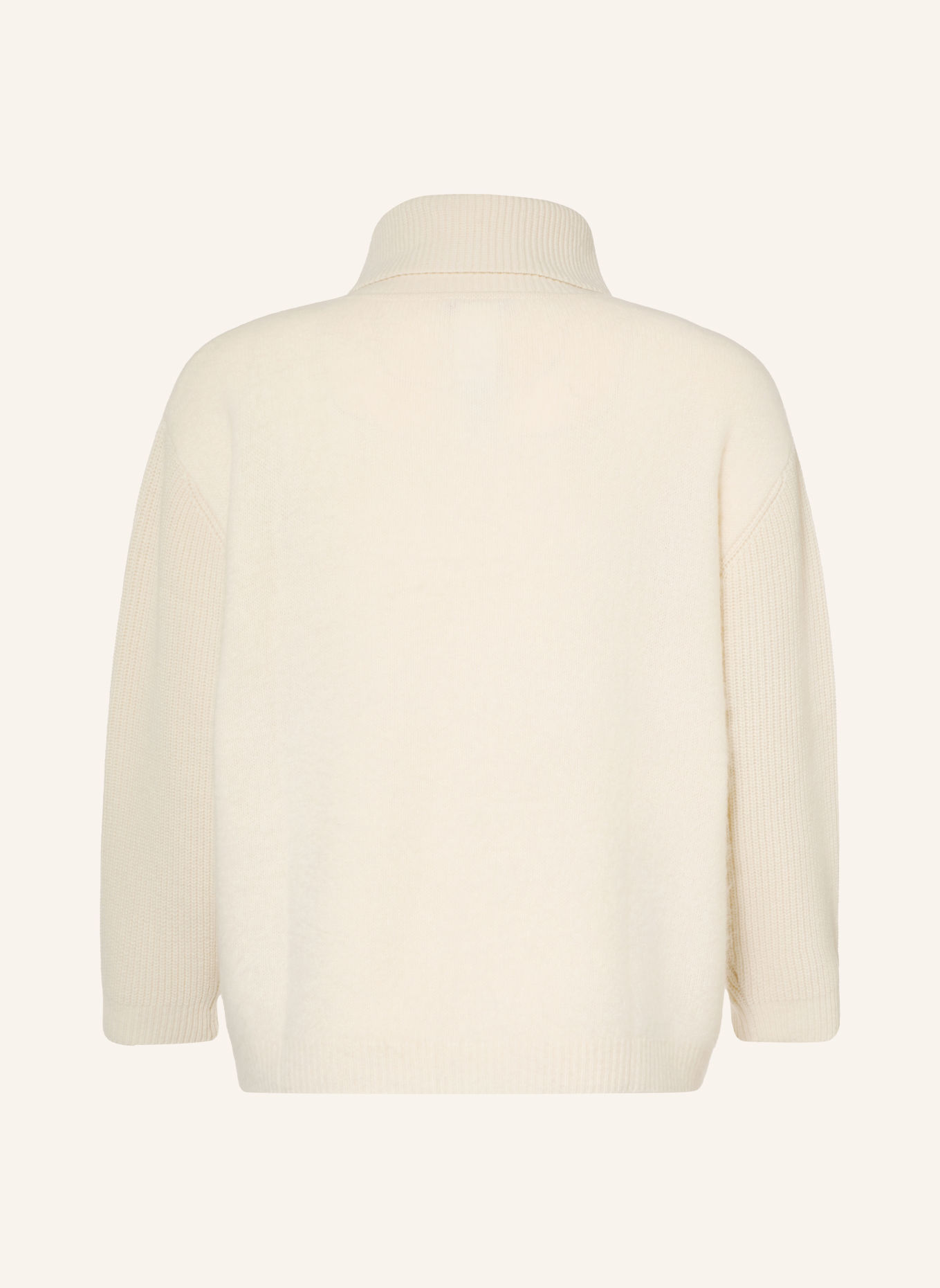 MARINA RINALDI MOLI Turtleneck sweater: ECRU