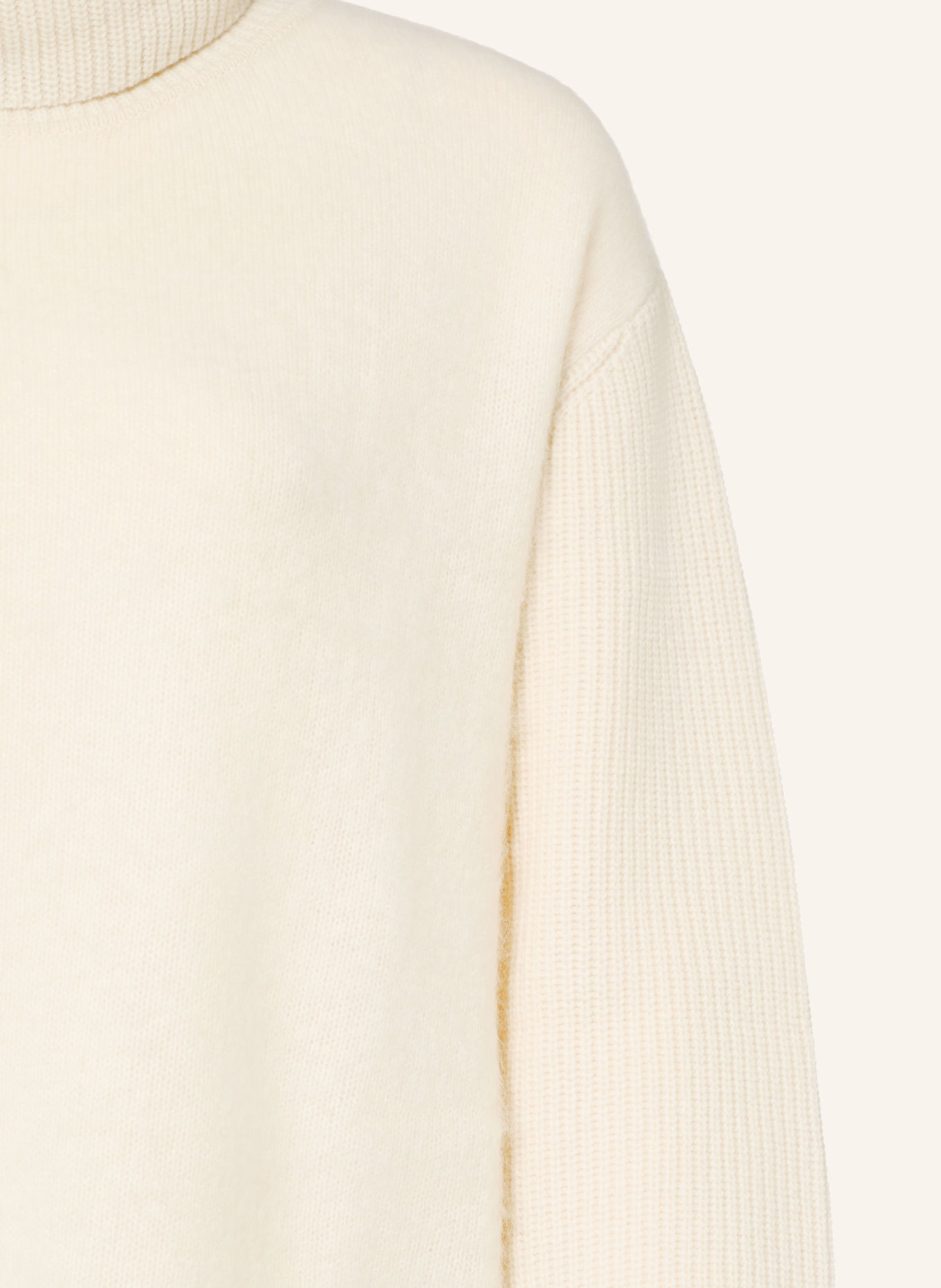 MARINA RINALDI MOLI Turtleneck sweater: ECRU