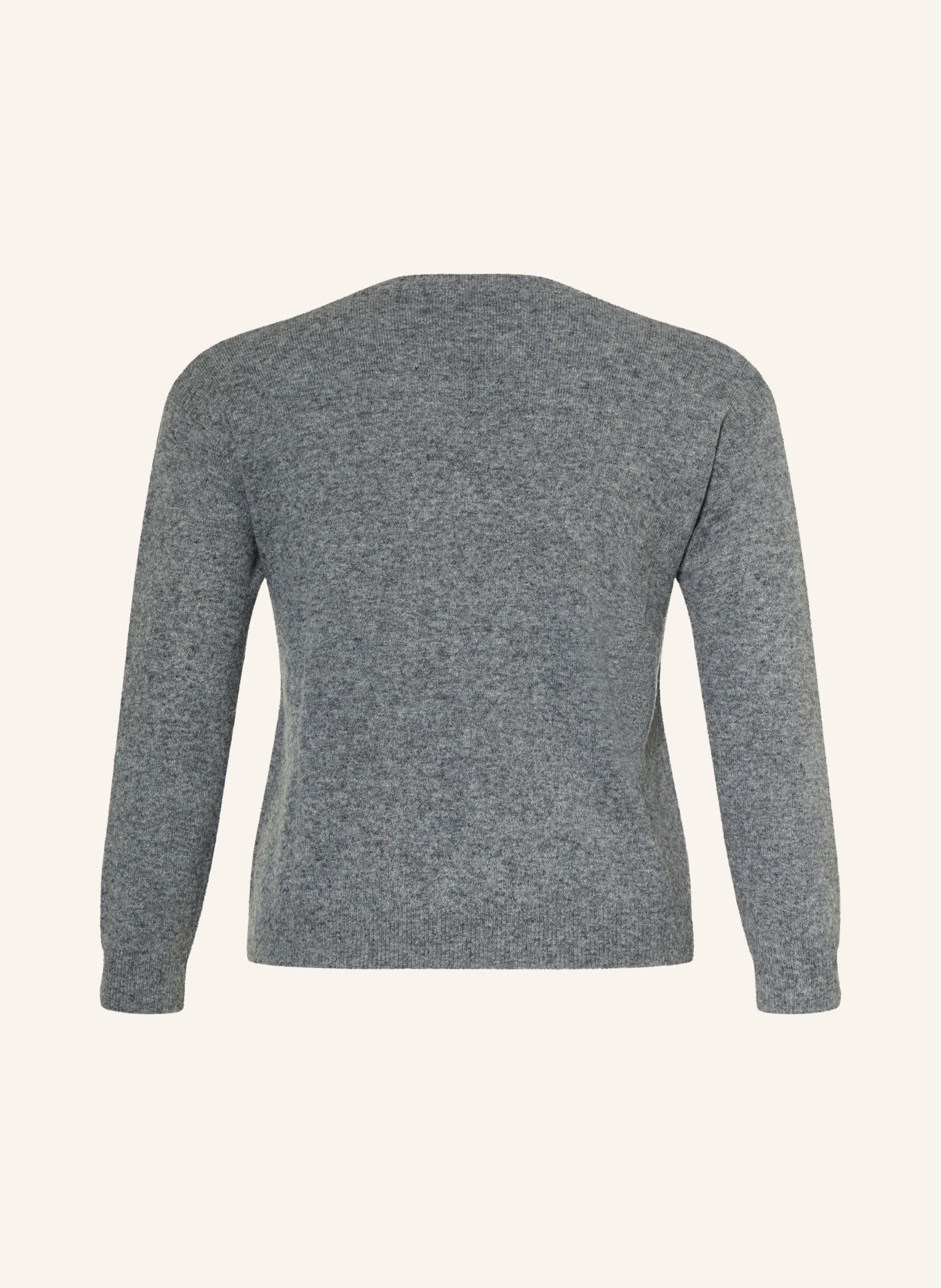 PERSONA MARINA RINALDI Pull NNWELOGIO orné de pierres décoratives: GRIS