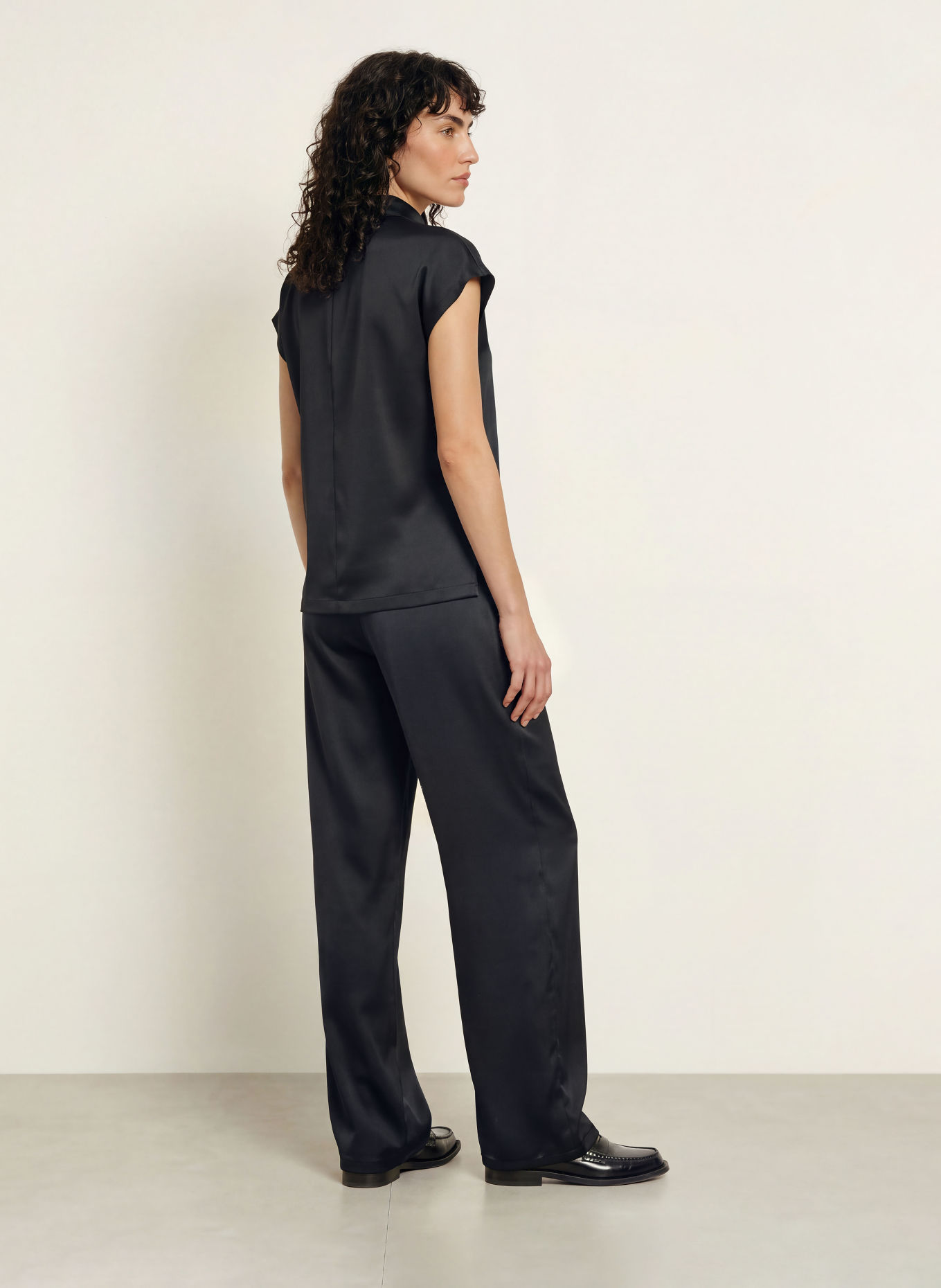HUGO CANELI Shirt blouse: BLACK