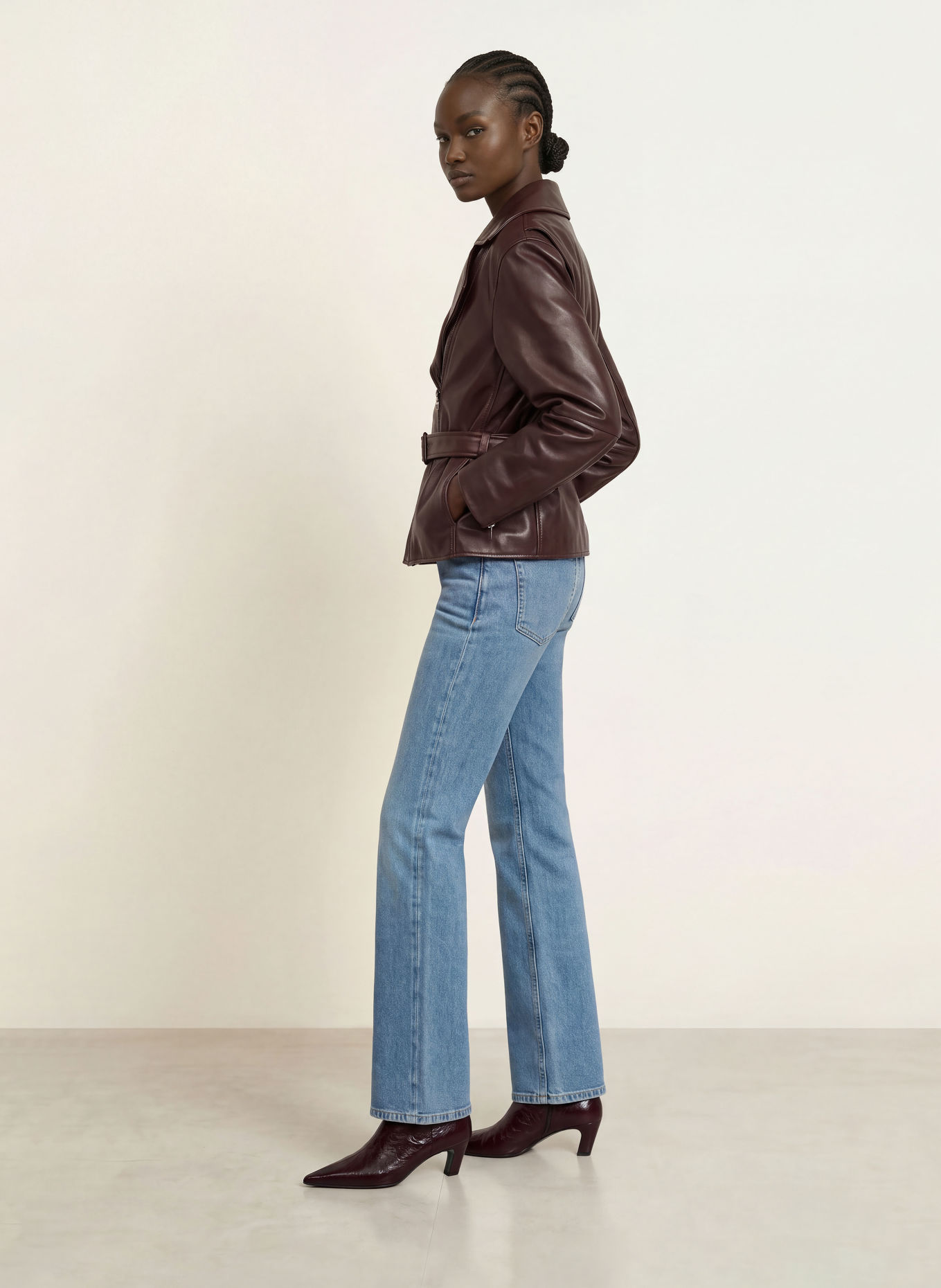 HUGO Bootcut Jeans GORINNE: 437 BRIGHT BLUE