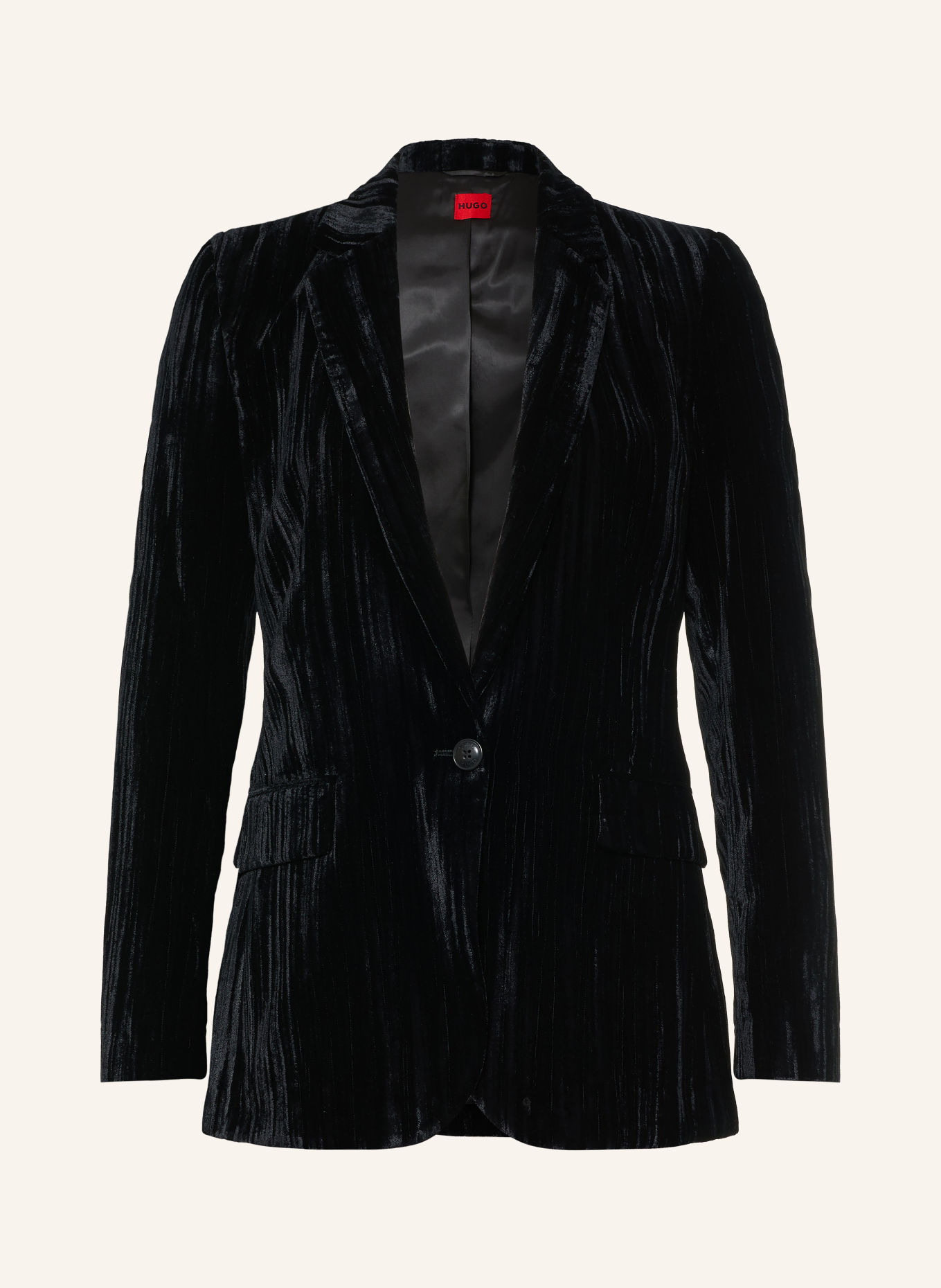 HUGO Blazer en velours AURENT: NOIR