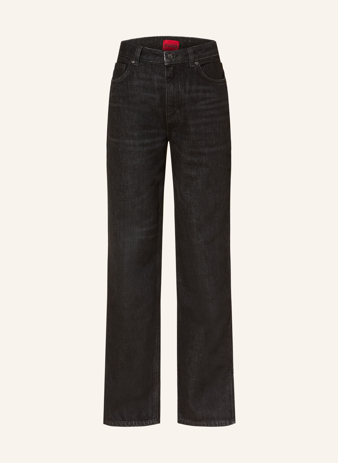 HUGO Straight Jeans GILISSI: 015 CHARCOAL