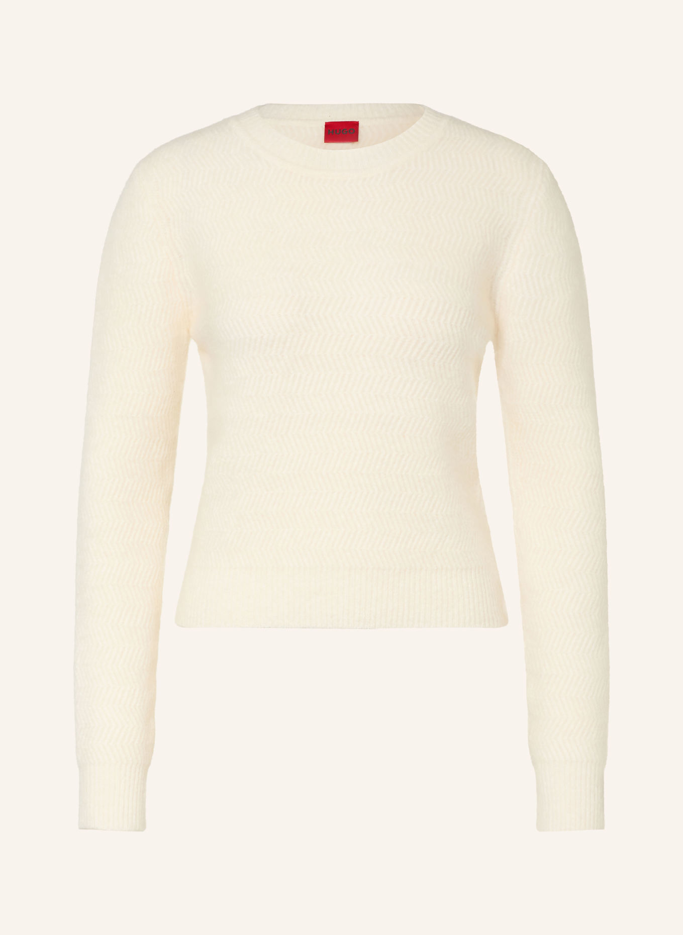 HUGO Pullover SHOMERO: CREME