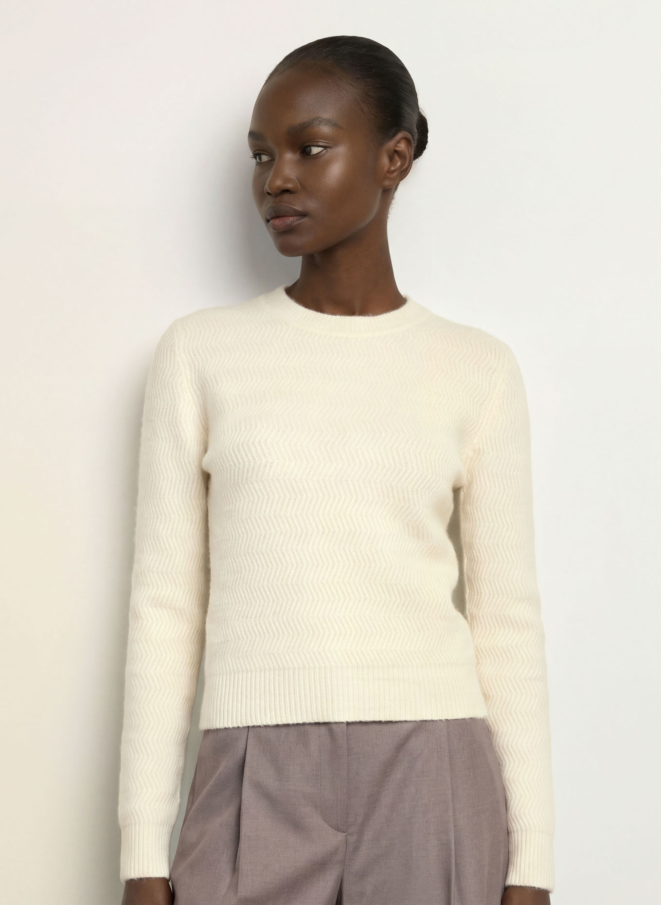 HUGO Pullover SHOMERO: CREME