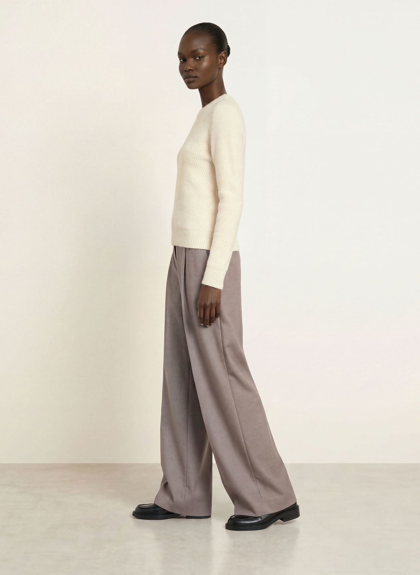 HUGO Pullover SHOMERO: CREME