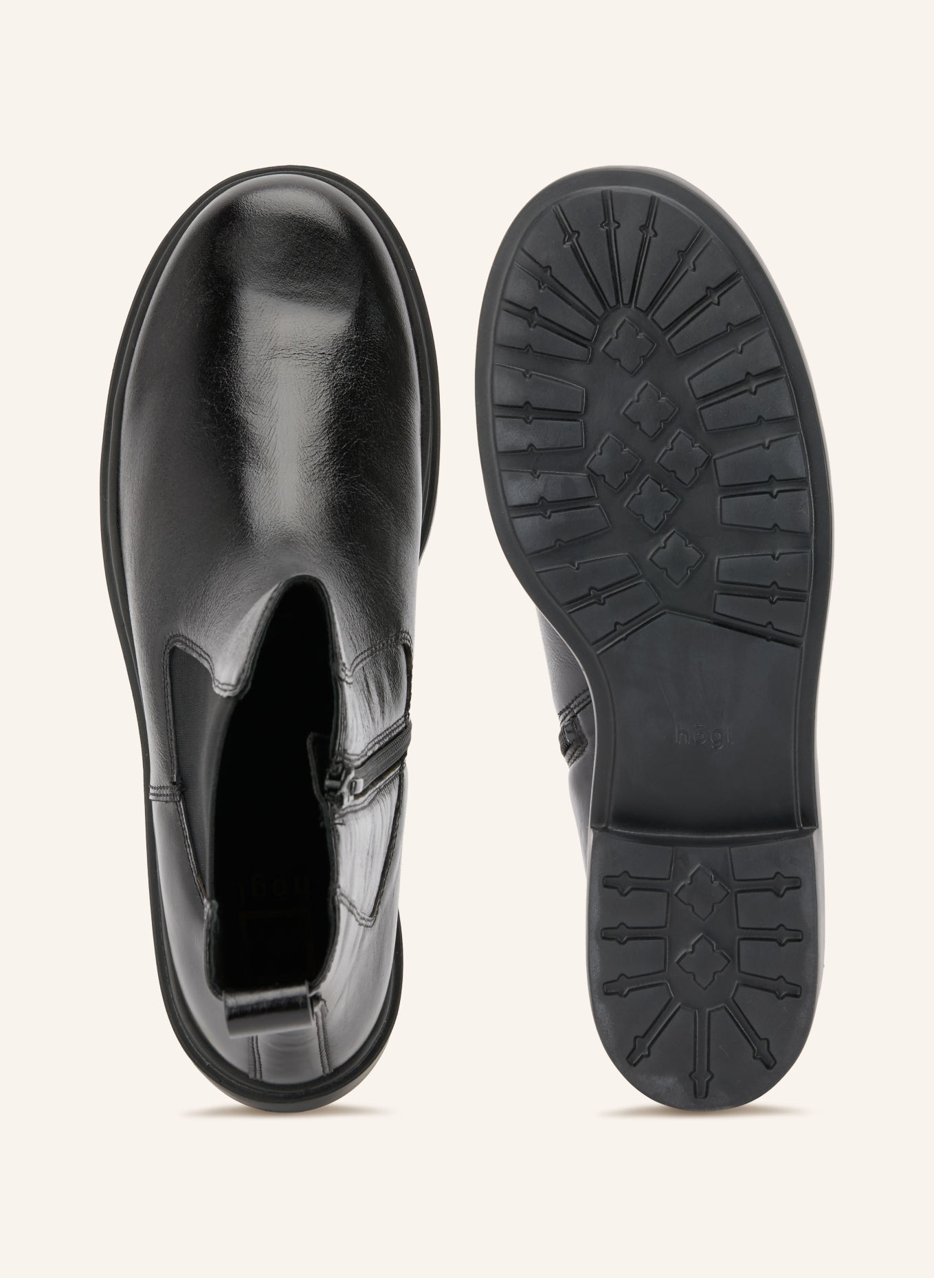 Högl Chelsea-Boots: SCHWARZ